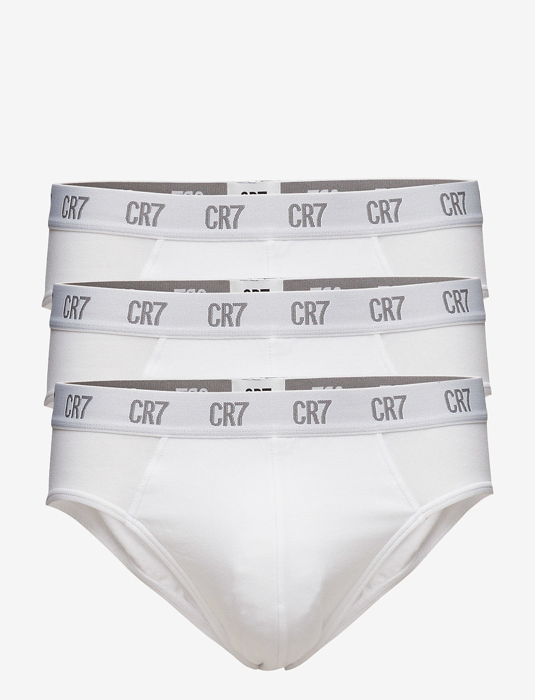 CR7 - CR7 Basic, Brief, 3-pack - unterhosen im multipack - white - 0