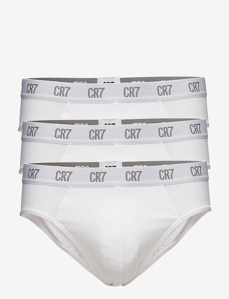 CR7 - CR7 Basic, Brief, 3-pack - unterhosen im multipack - white - 0