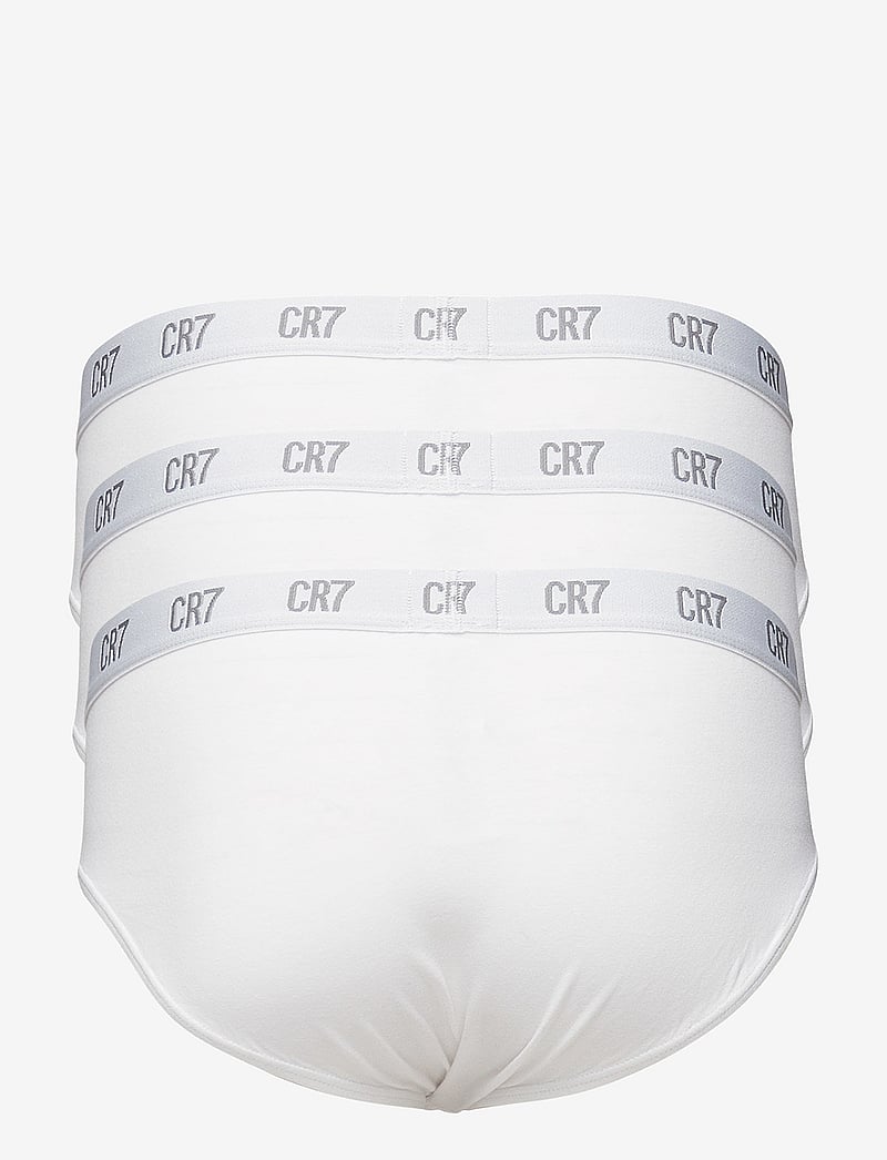 CR7 - CR7 Basic, Brief, 3-pack - unterhosen im multipack - white - 2