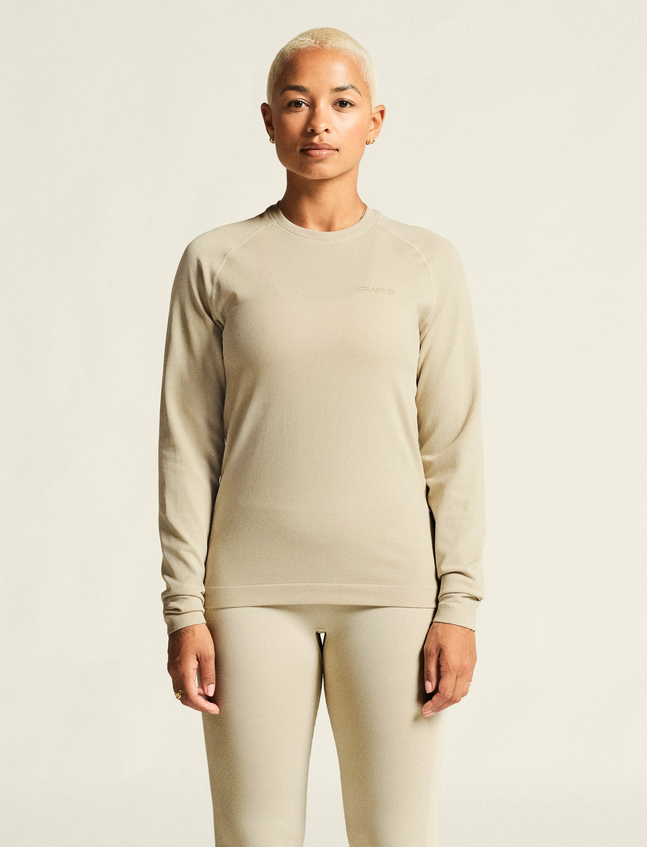 Craft Active Comfort Ls 2 W - Cream - XS 1