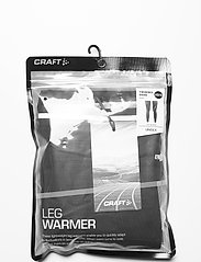 Craft - CRAFT LEG WARMER P GEO BLACK  - jalgrattavarustus - black - 2