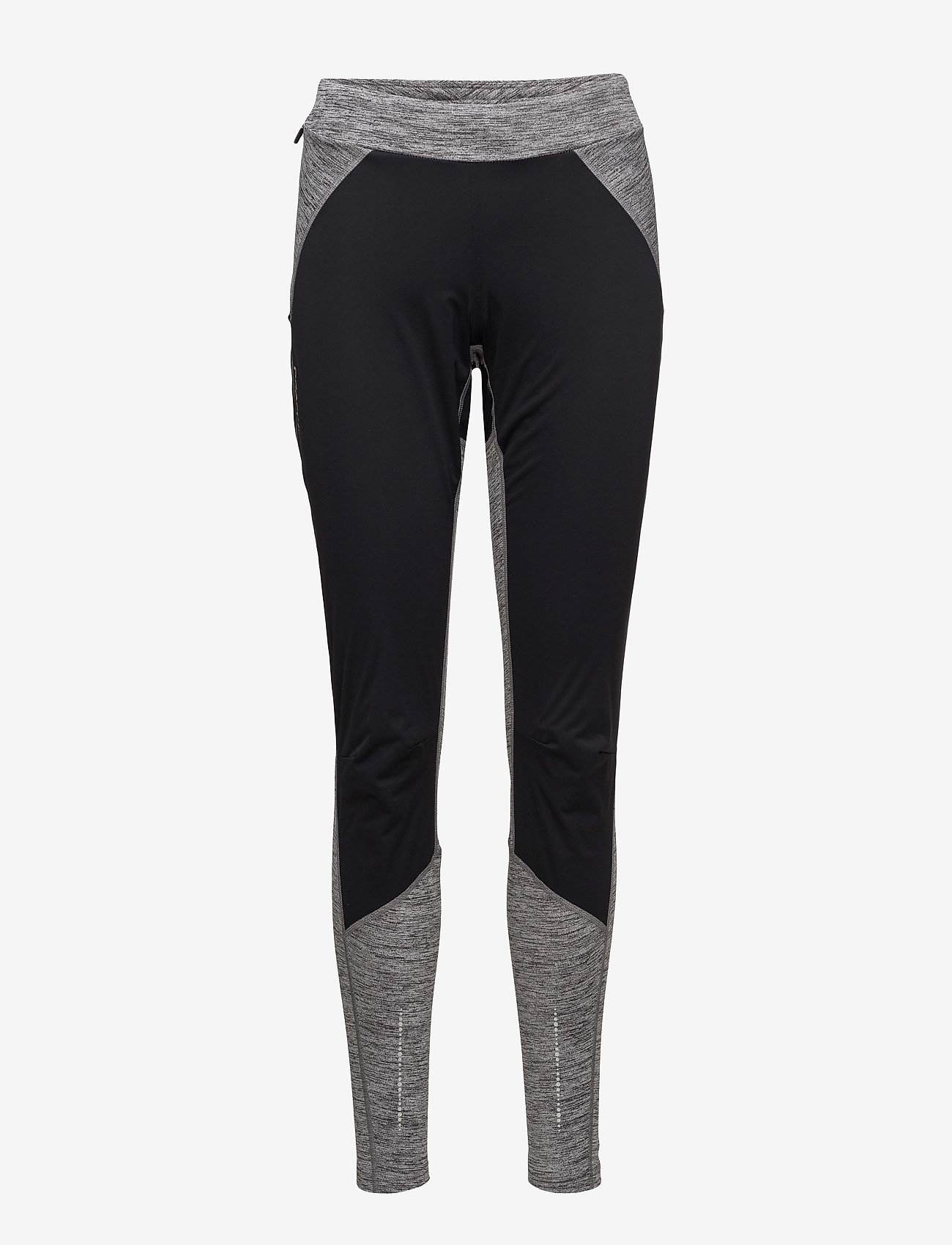Craft - CRAFT COVER WIND TIGHTS W SPACE  - dk grey melange/black - 0