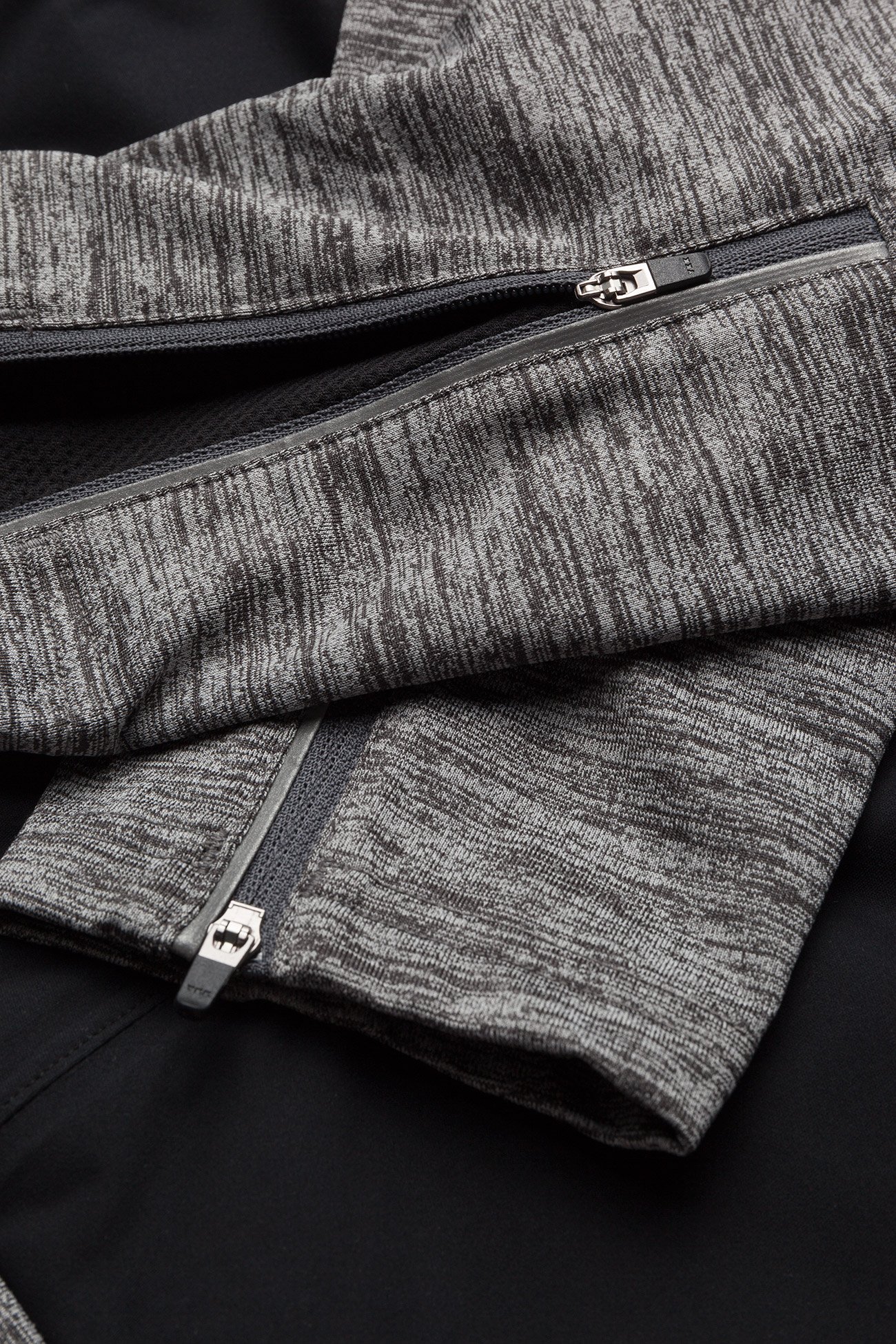 Craft - CRAFT COVER WIND TIGHTS W SPACE  - dk grey melange/black - 5