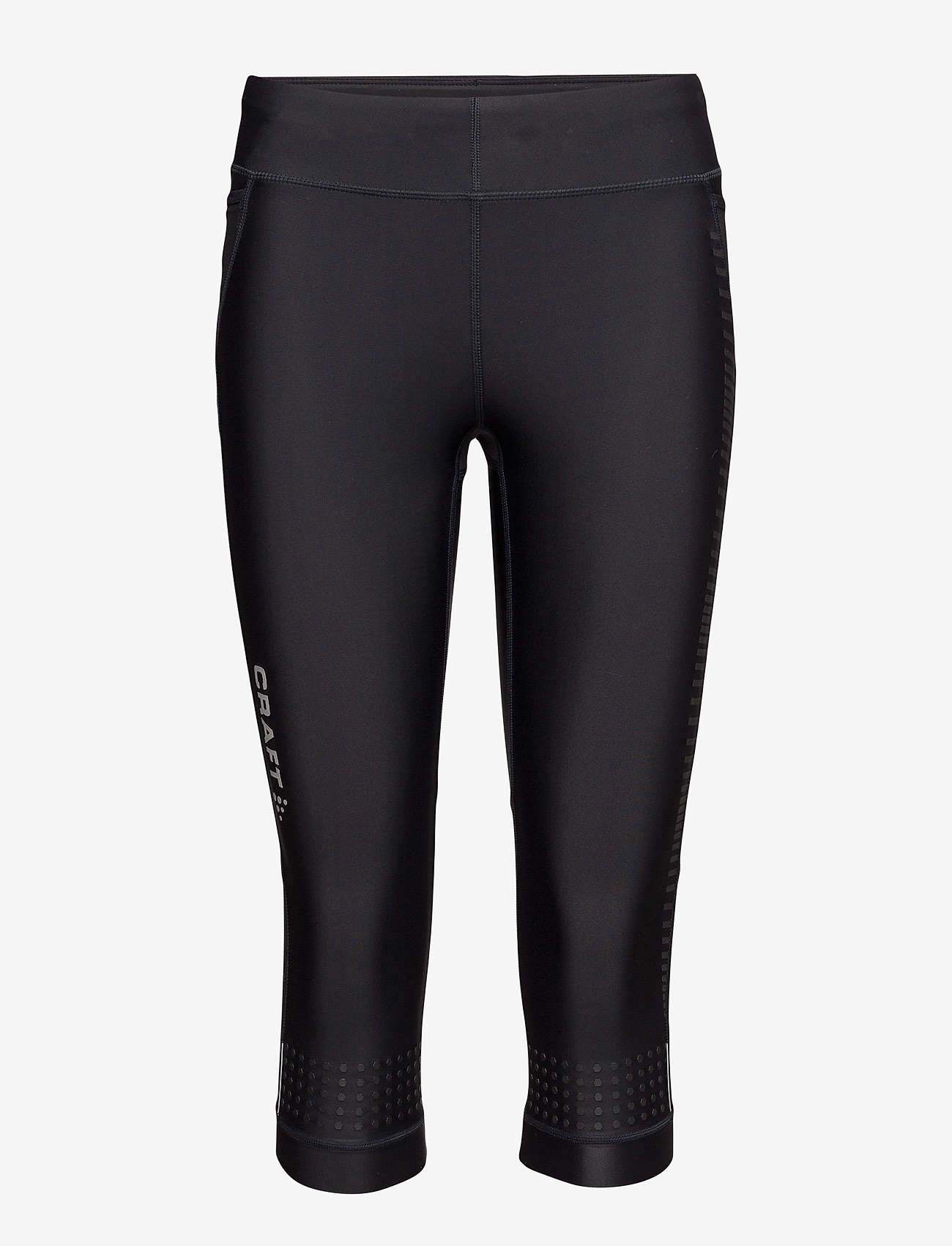 Craft - GRIT CAPRI W BLACK  - black - 0