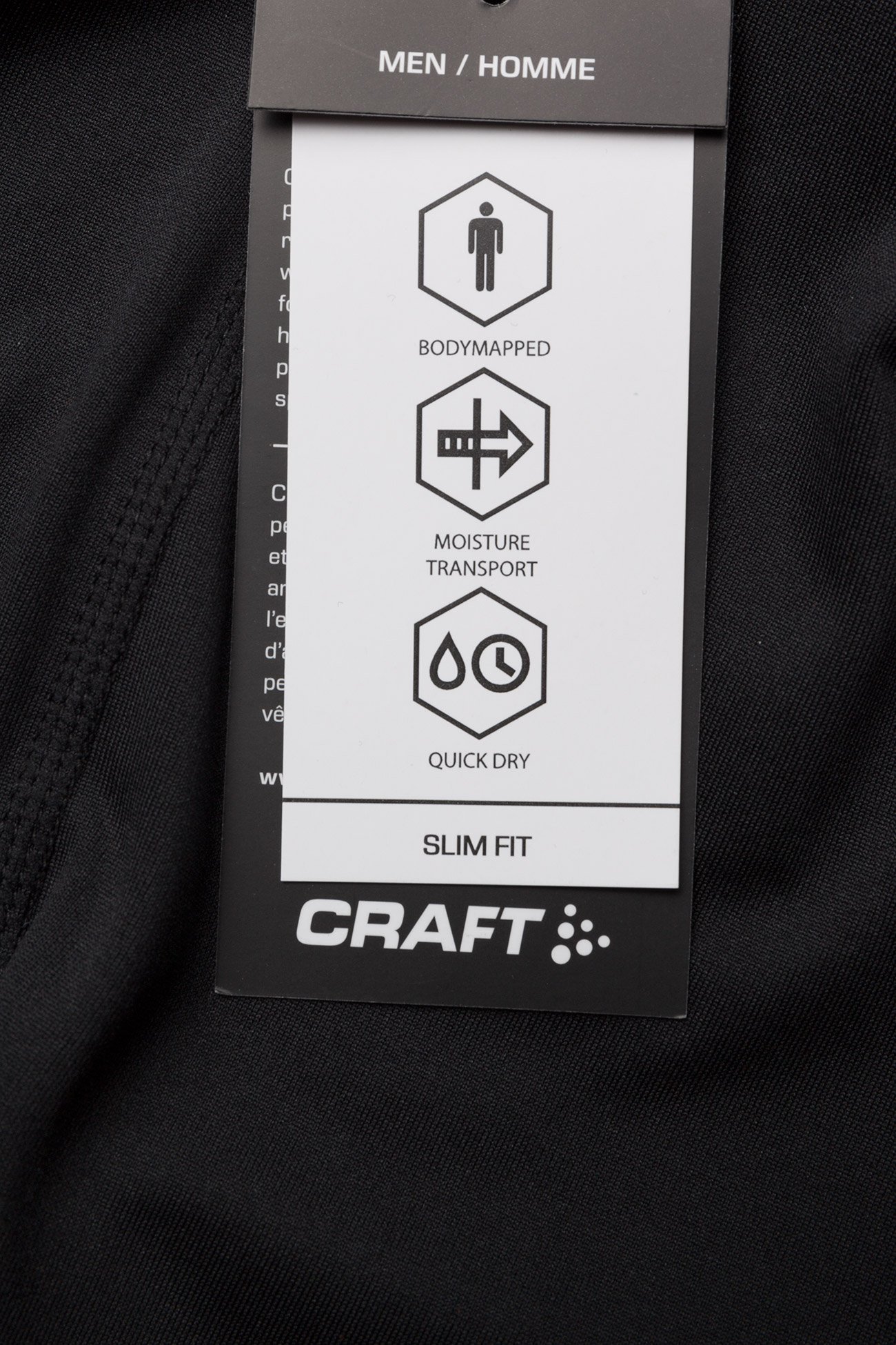 Craft - ESSENTIAL SHORT TIGHTS  - black - 4