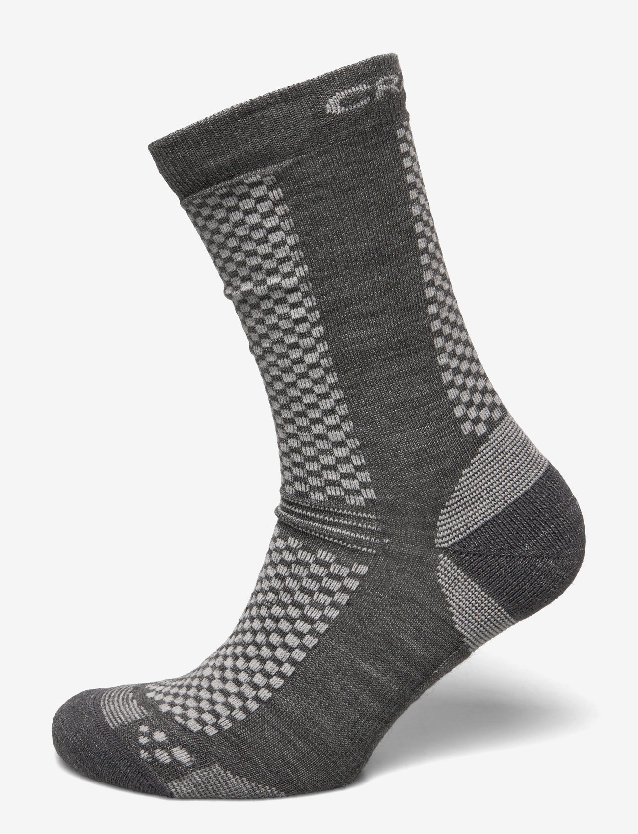 Craft - WOOL WARM MID 2-PACK SOCK - sportstrømper - granite/platinum - 0