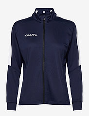 Craft - Progress Jacket W - mid layer jackets - navy - 0