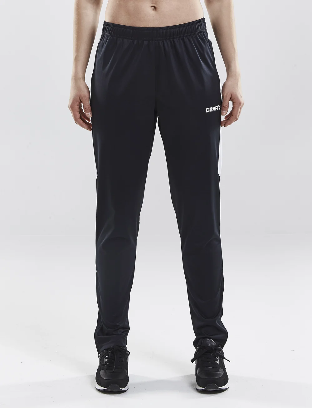 Craft - Progress Pant W - joggingbukser - black/white - 0