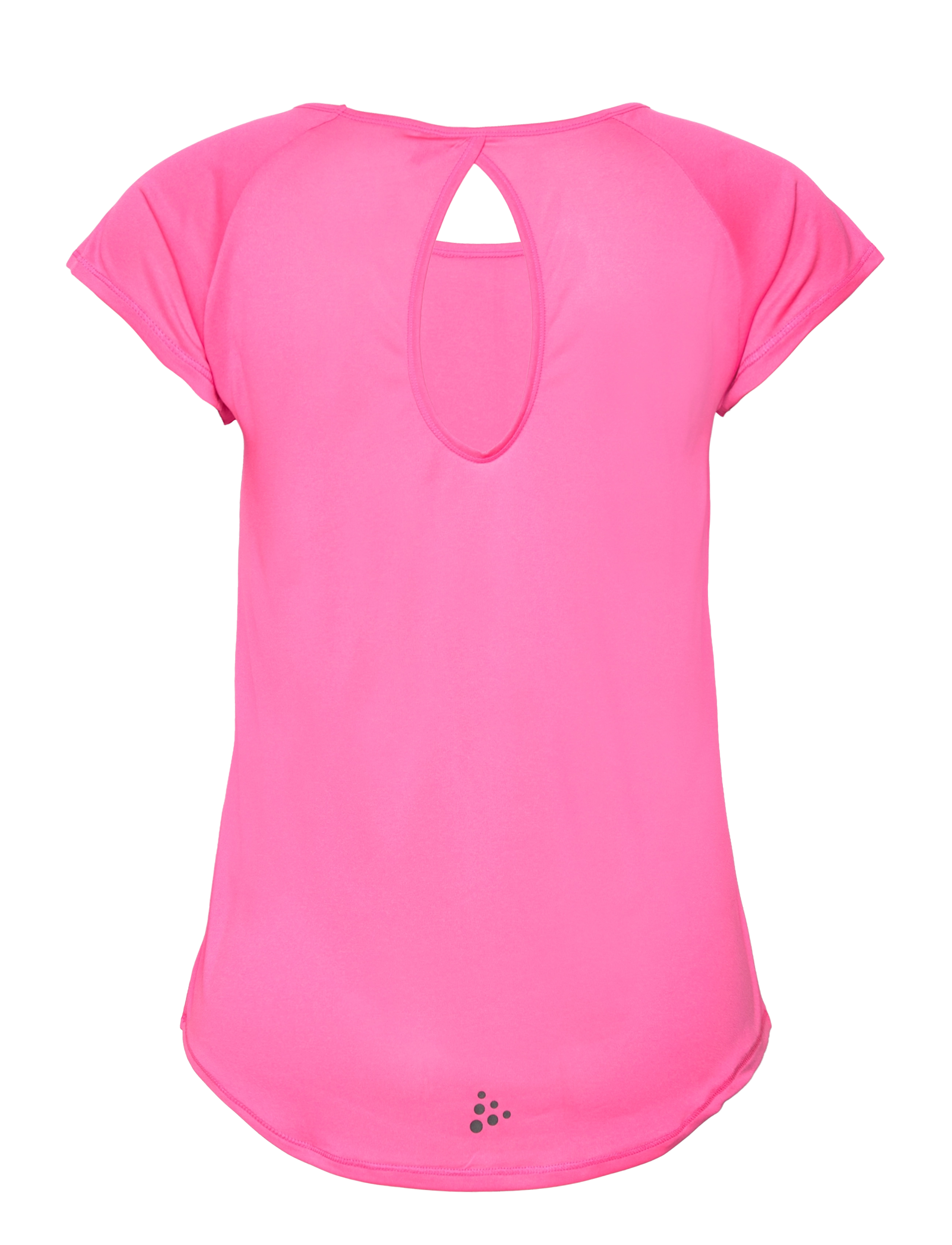 Craft - Eaze SS Melange Tee W - fuchsia melange - 1