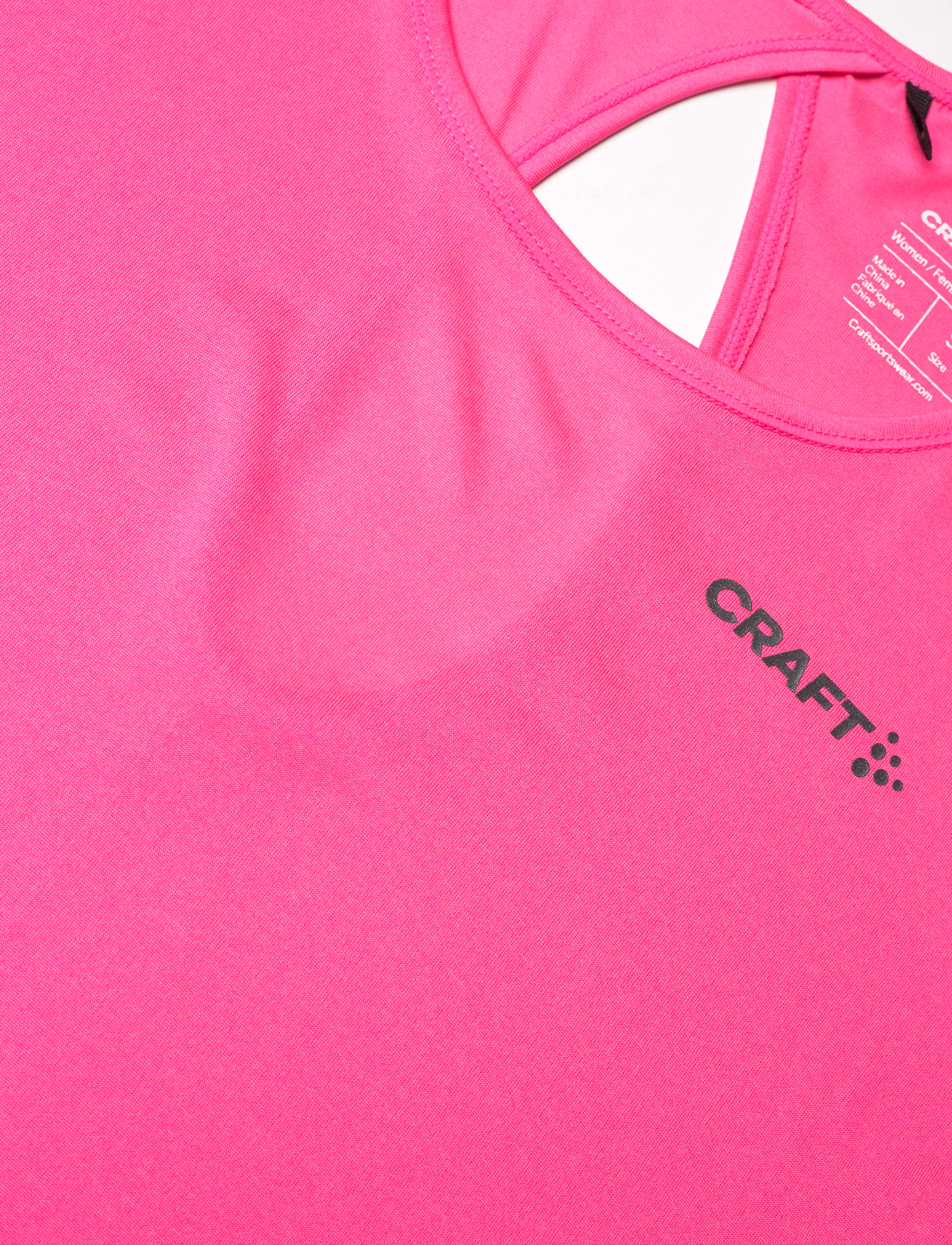 Craft - Eaze SS Melange Tee W - fuchsia melange - 2