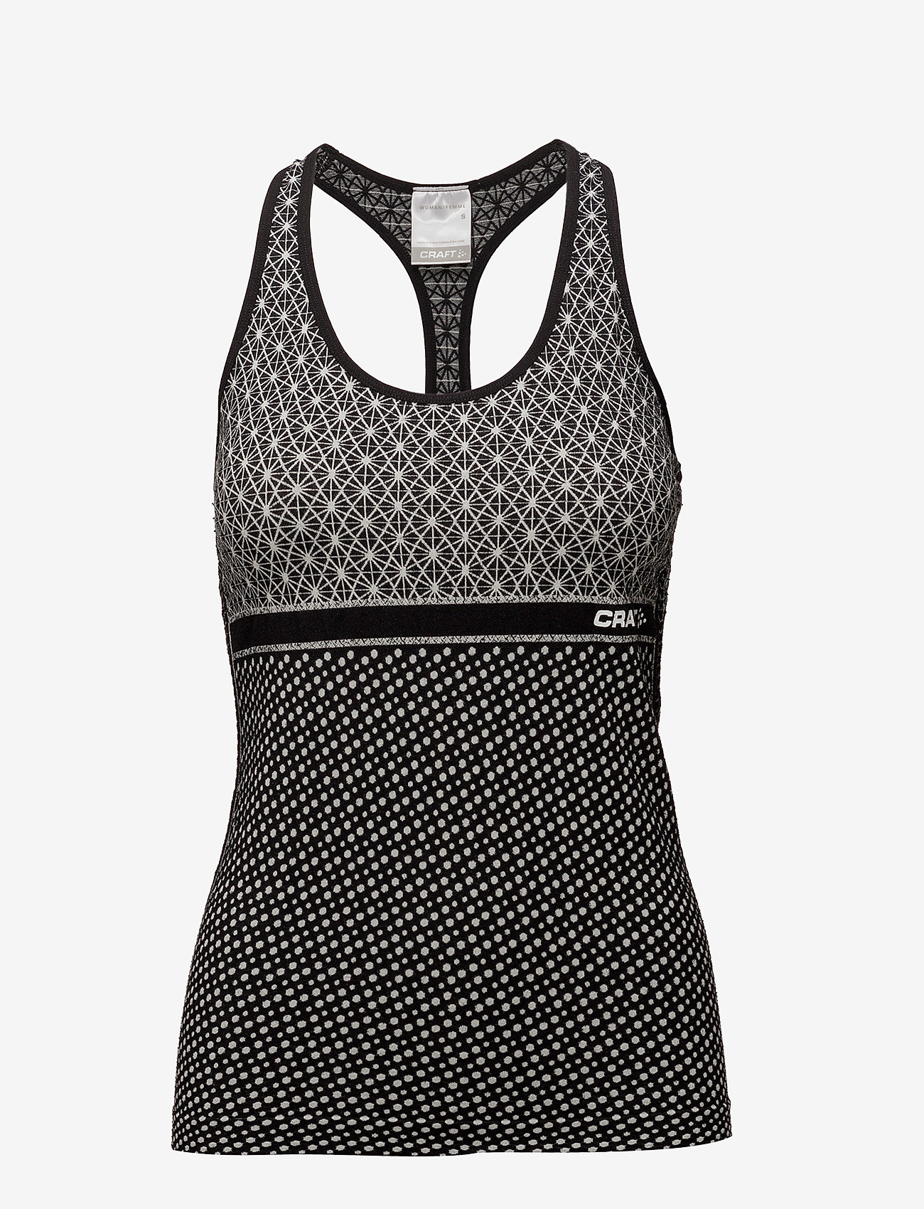 CORE BLOCK TANK W - BLACK/WHITE