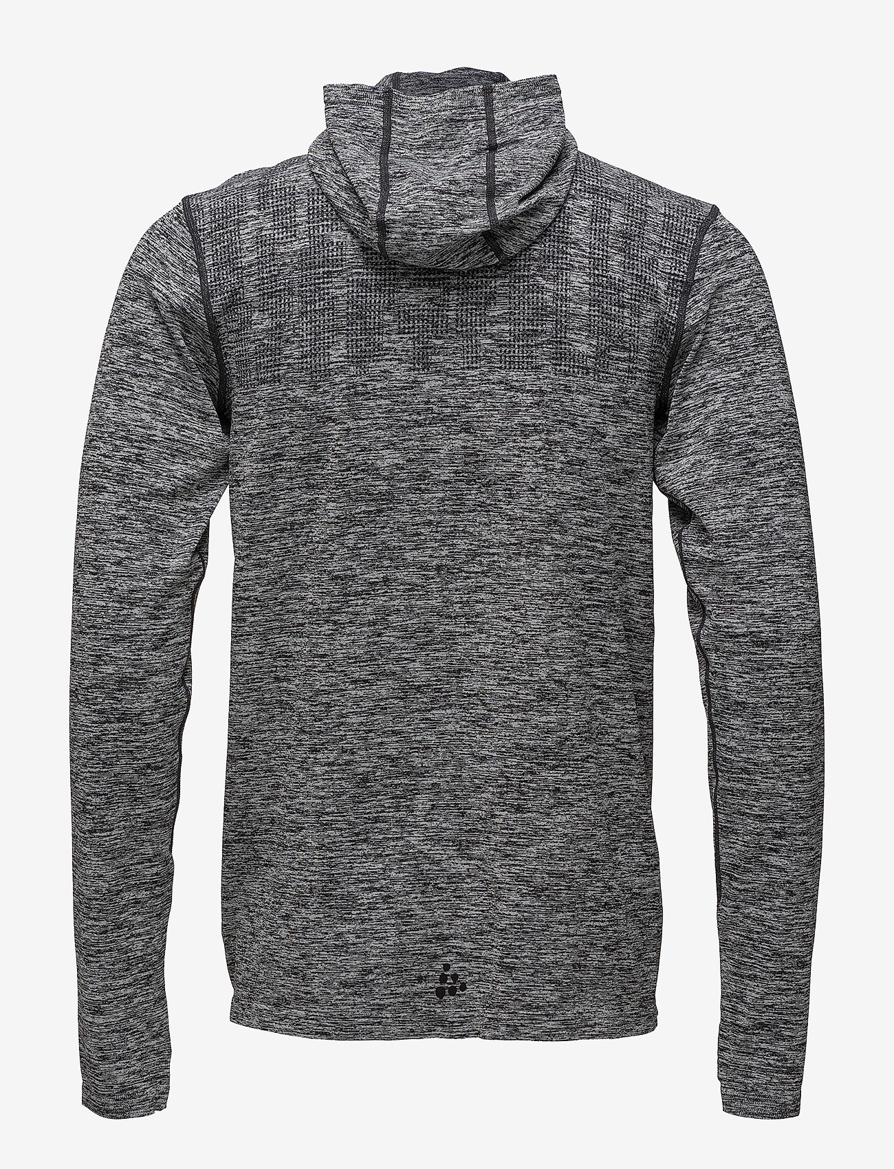 Craft - CORE 2.0 HOOD M TRUE BLUE ME  - black melange - 1