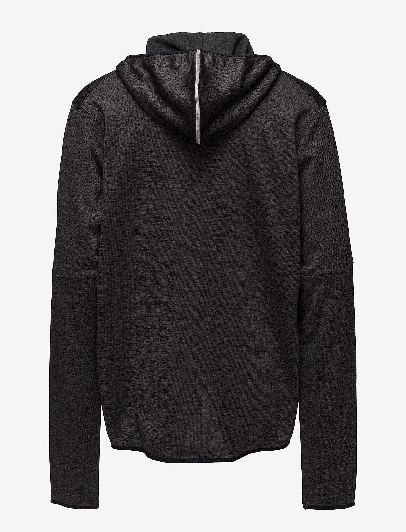 Craft - EAZE JERSEY HOOD JKT  - black melange - 1