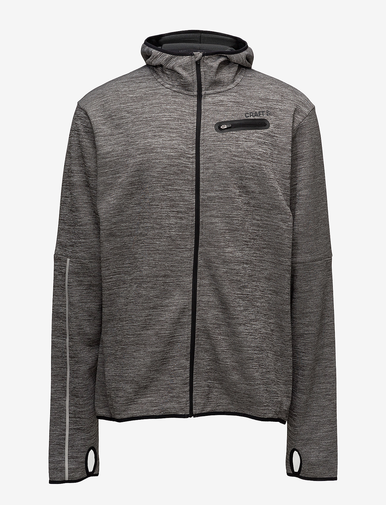 DK GREY MELANGE/BLACK