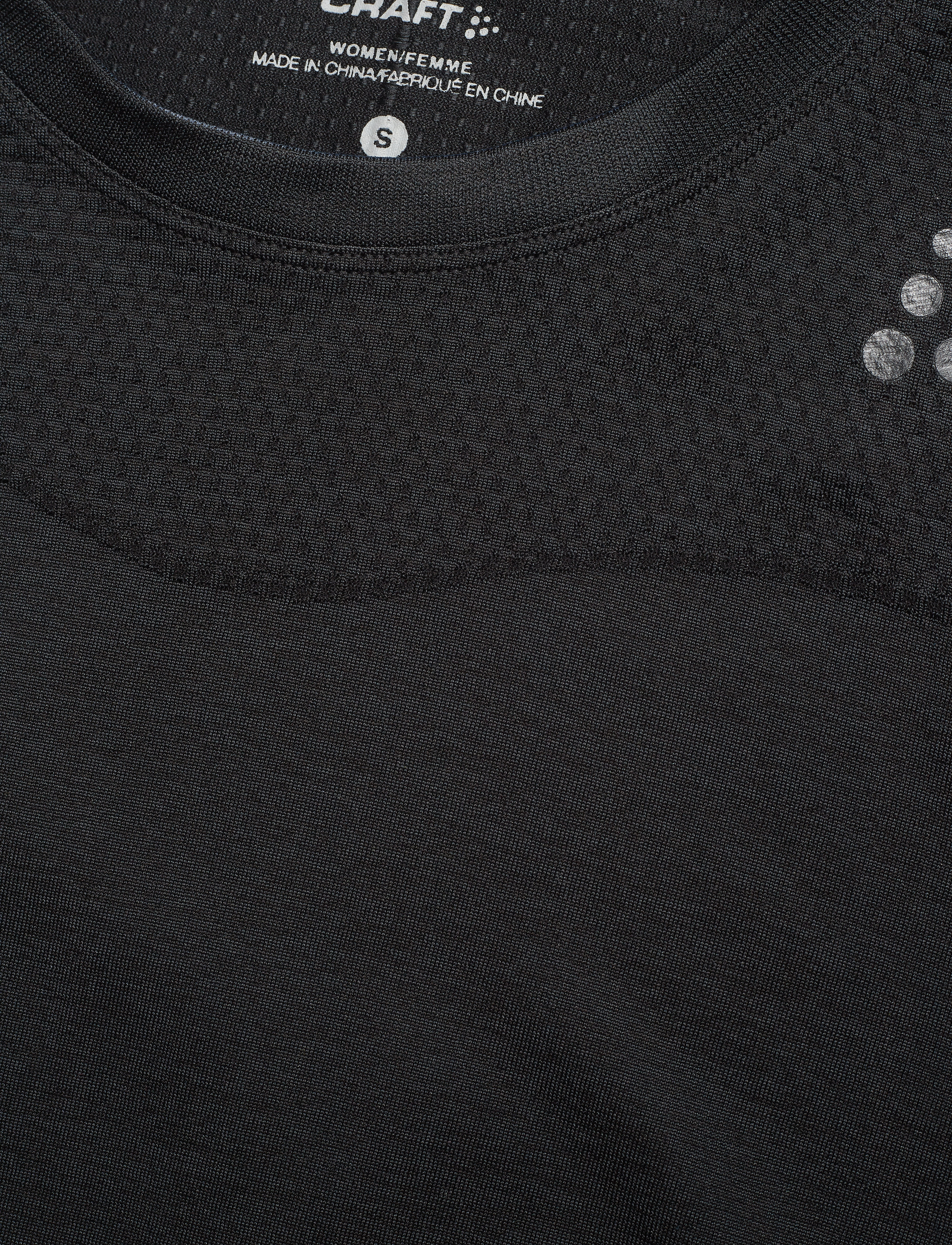 Craft - FUSEKNIT COMFORT RN LS  - black - 5