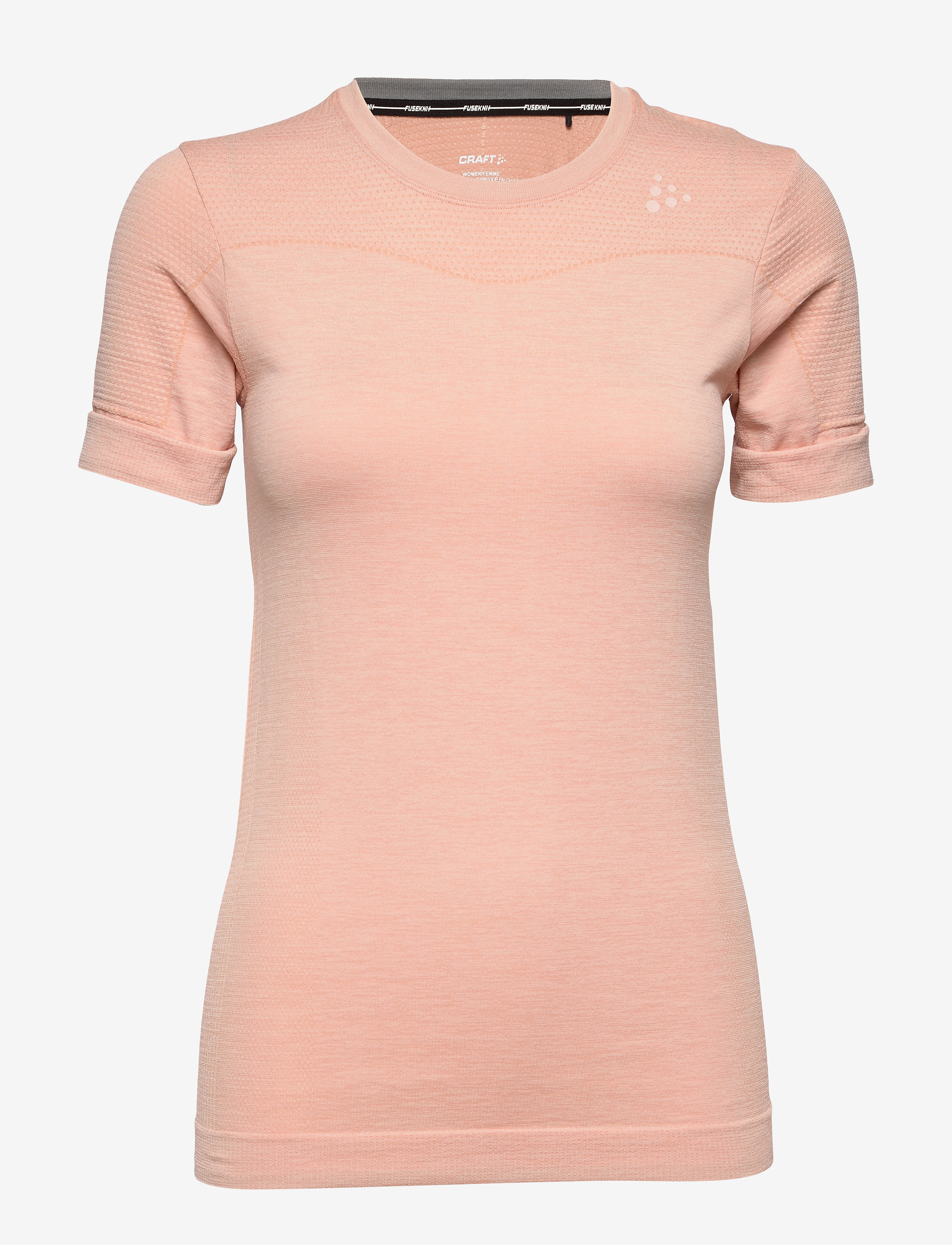 CRAFT Fuseknit Comfort Rn Ss W Pink - XS - Damen