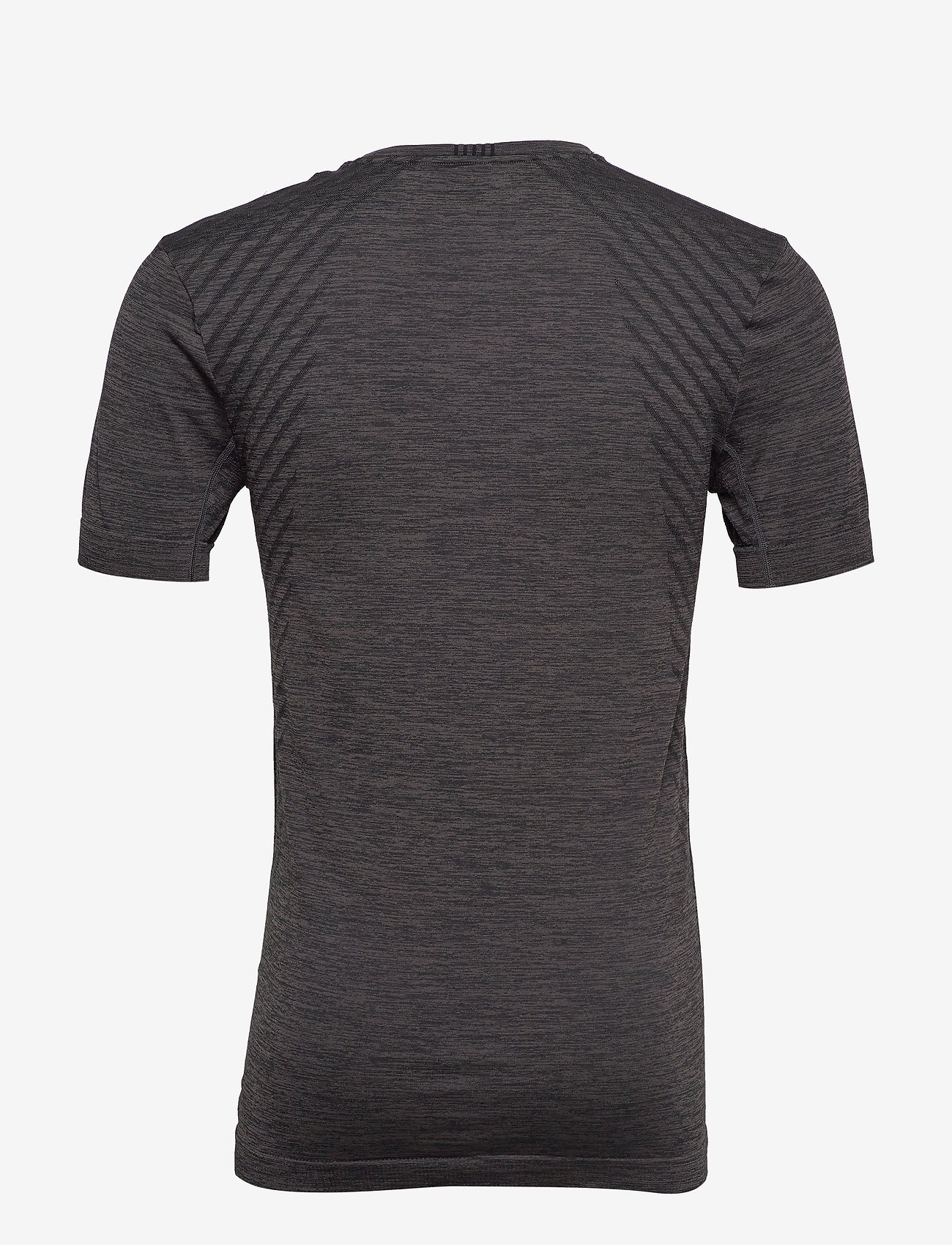 Craft - FUSEKNIT COMFORT RN SS  - black melange/black - 1