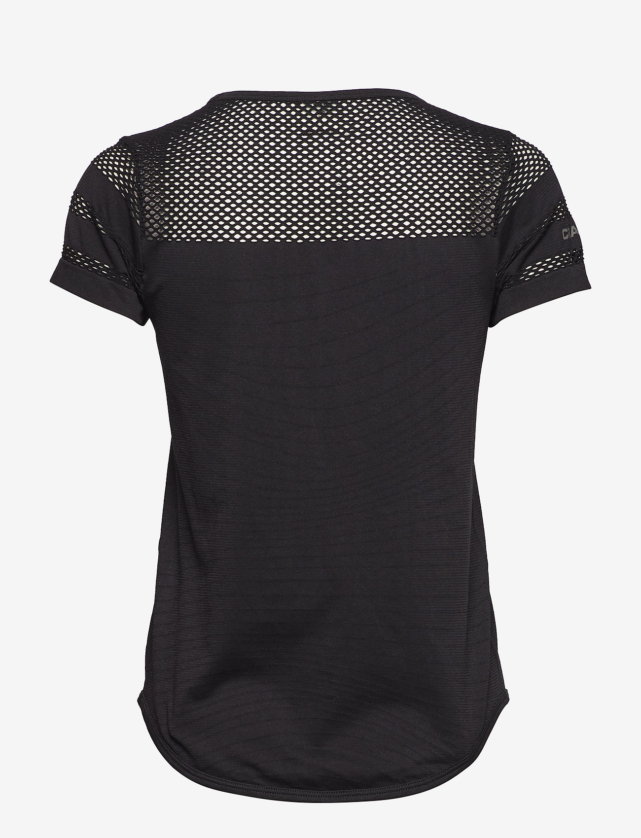 Craft - CORE FUSEKNIT TEE  - black melange - 1