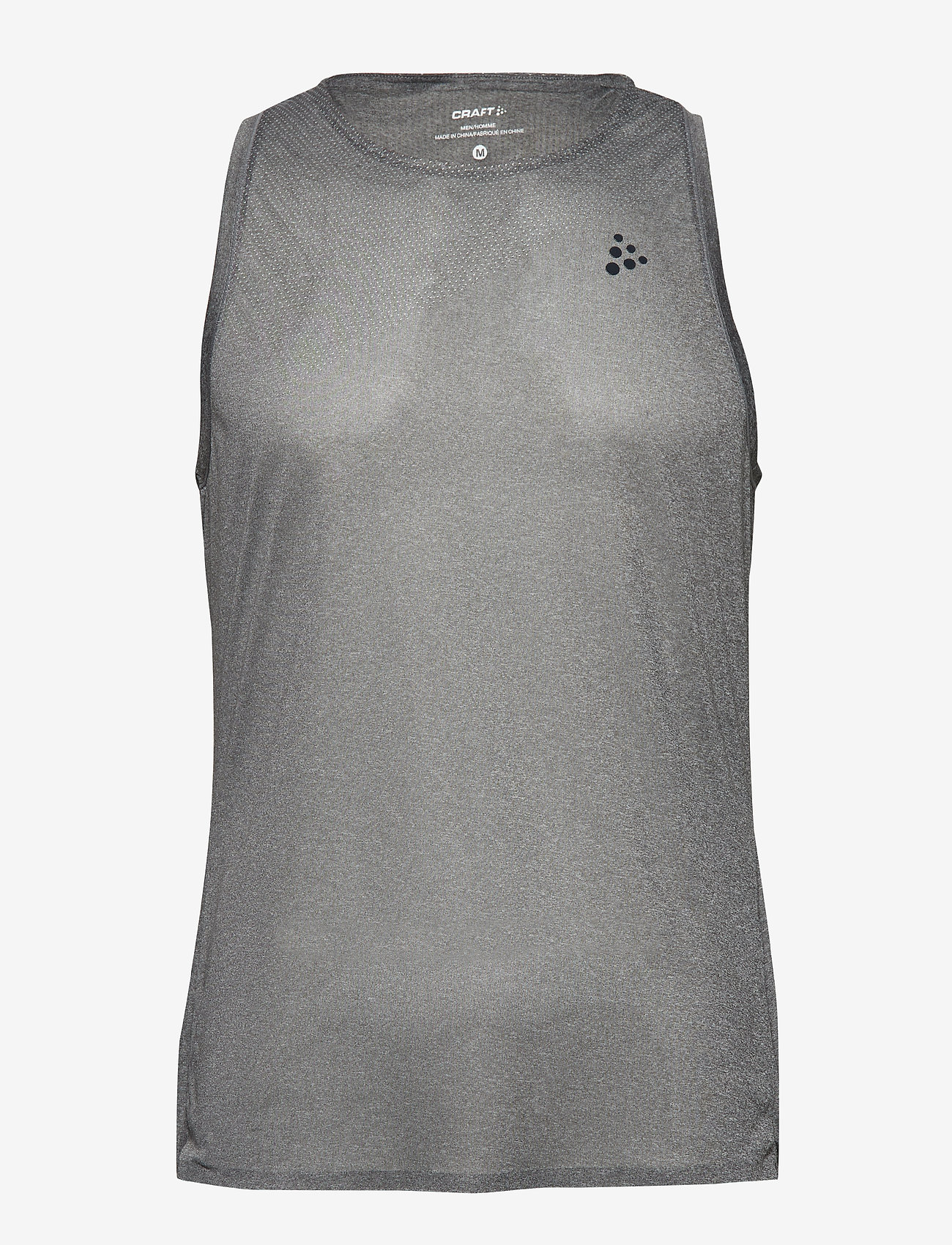 Craft - NANOWEIGHT SINGLET M - dk grey melange - 0