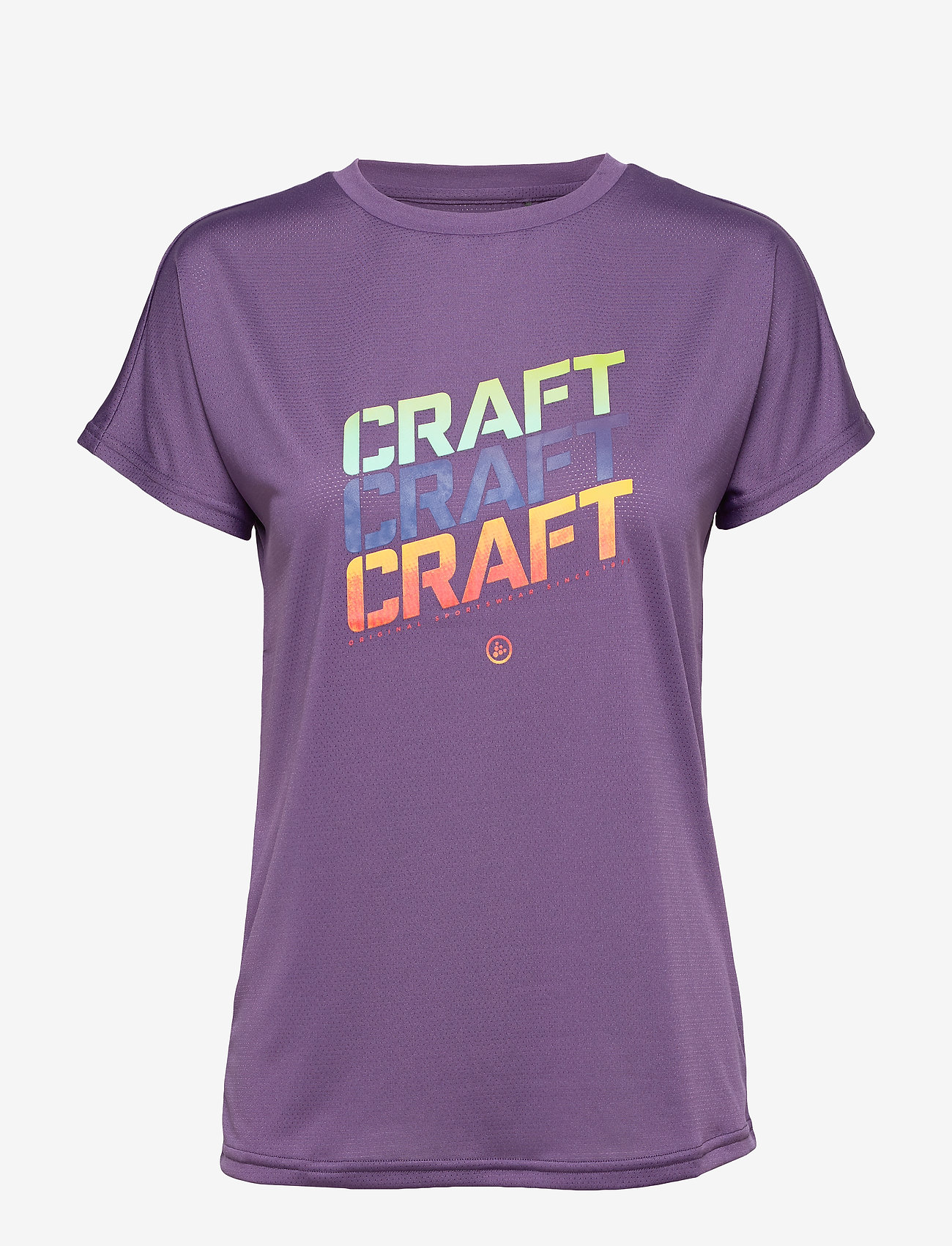 EAZE SS LOGO MESH TEE  - LOGAN/MULTI