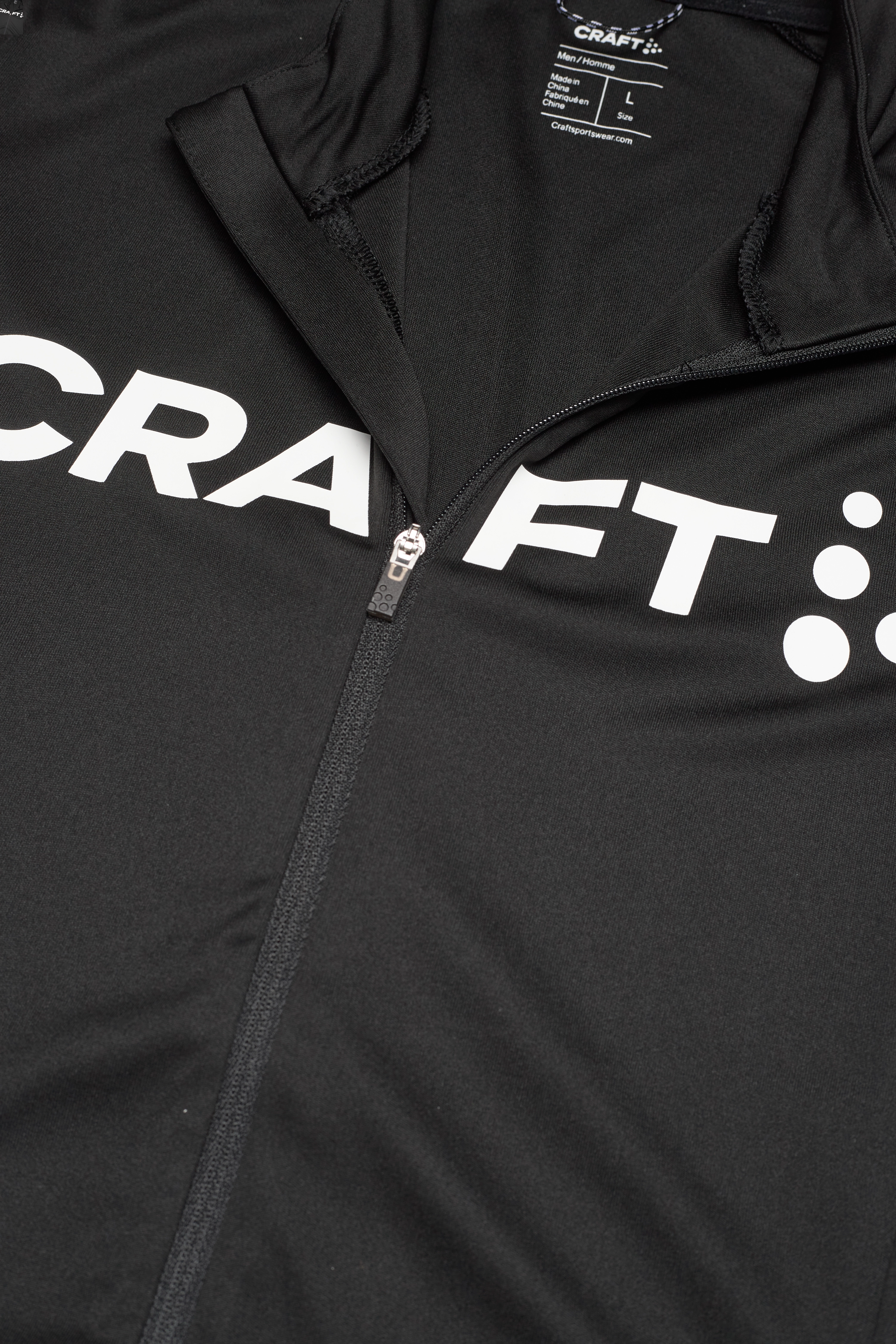 Craft - Core Essence Jersey Tight Fit M - black/white - 3