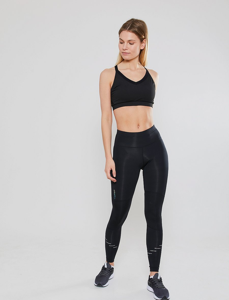 Craft - Motion Bra - mittlerer halt - black - 5