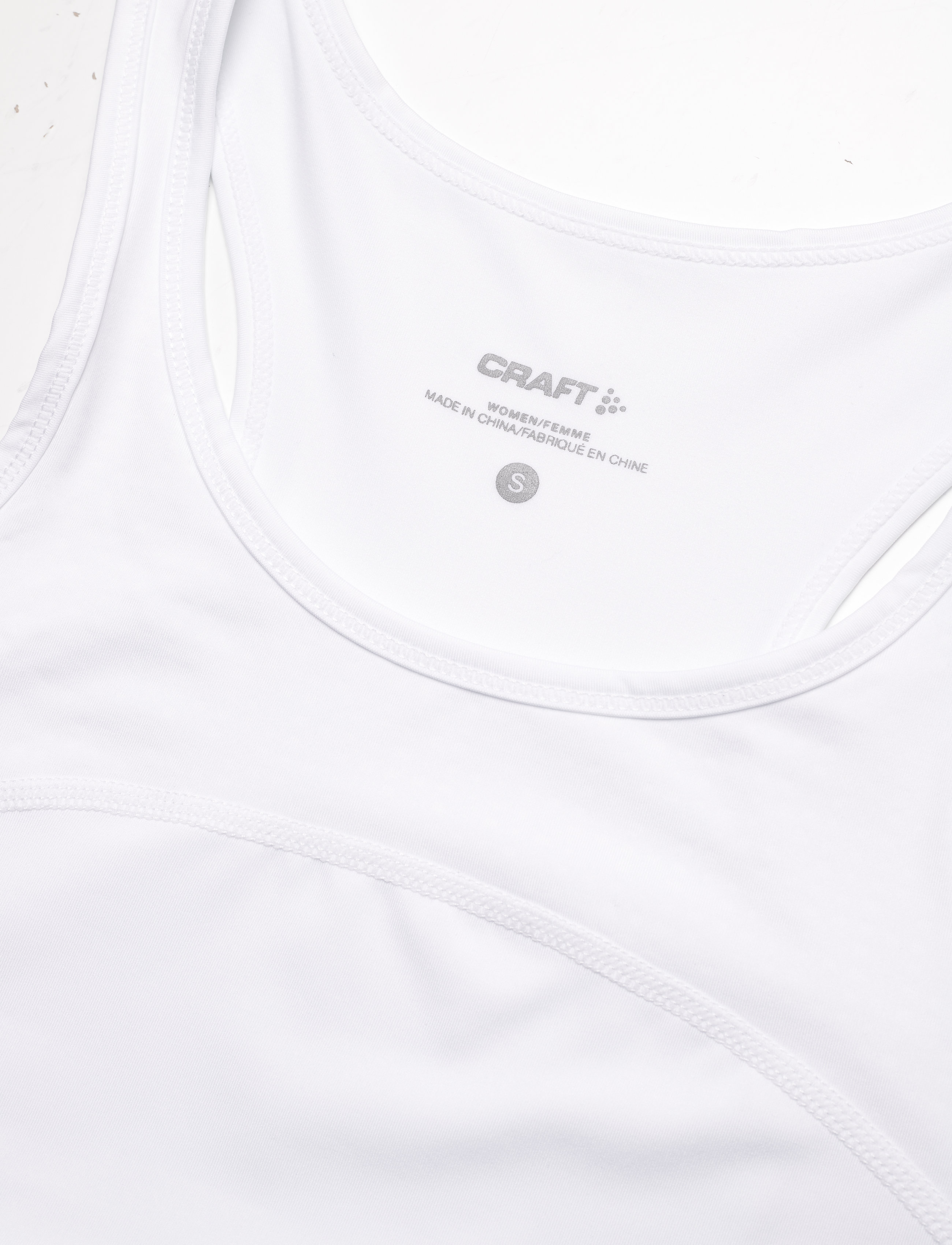 Craft - RUSH TOP W - sport-bhs: starker halt - white - 2