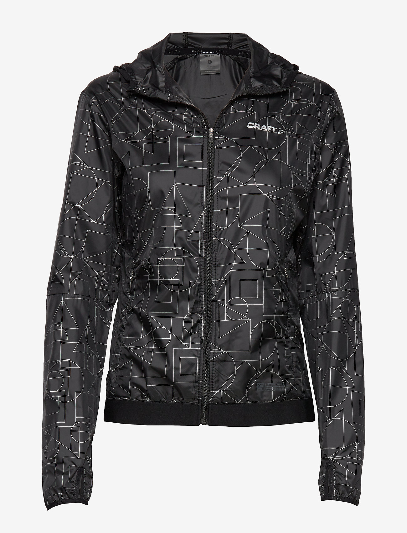 Craft - LUMEN WIND JKT W - p shapes/black - 0