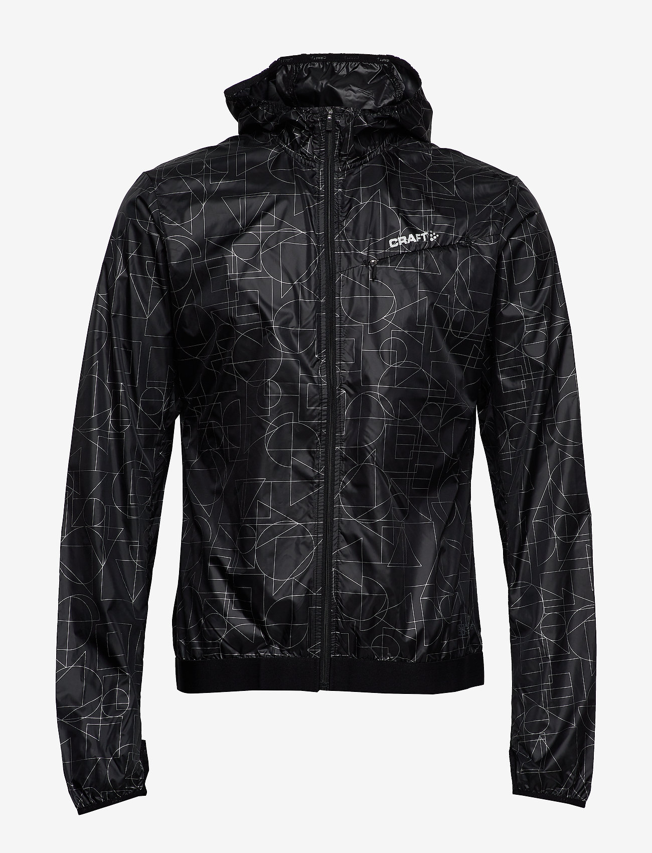 Craft - LUMEN WIND JKT M - p shapes/black - 1
