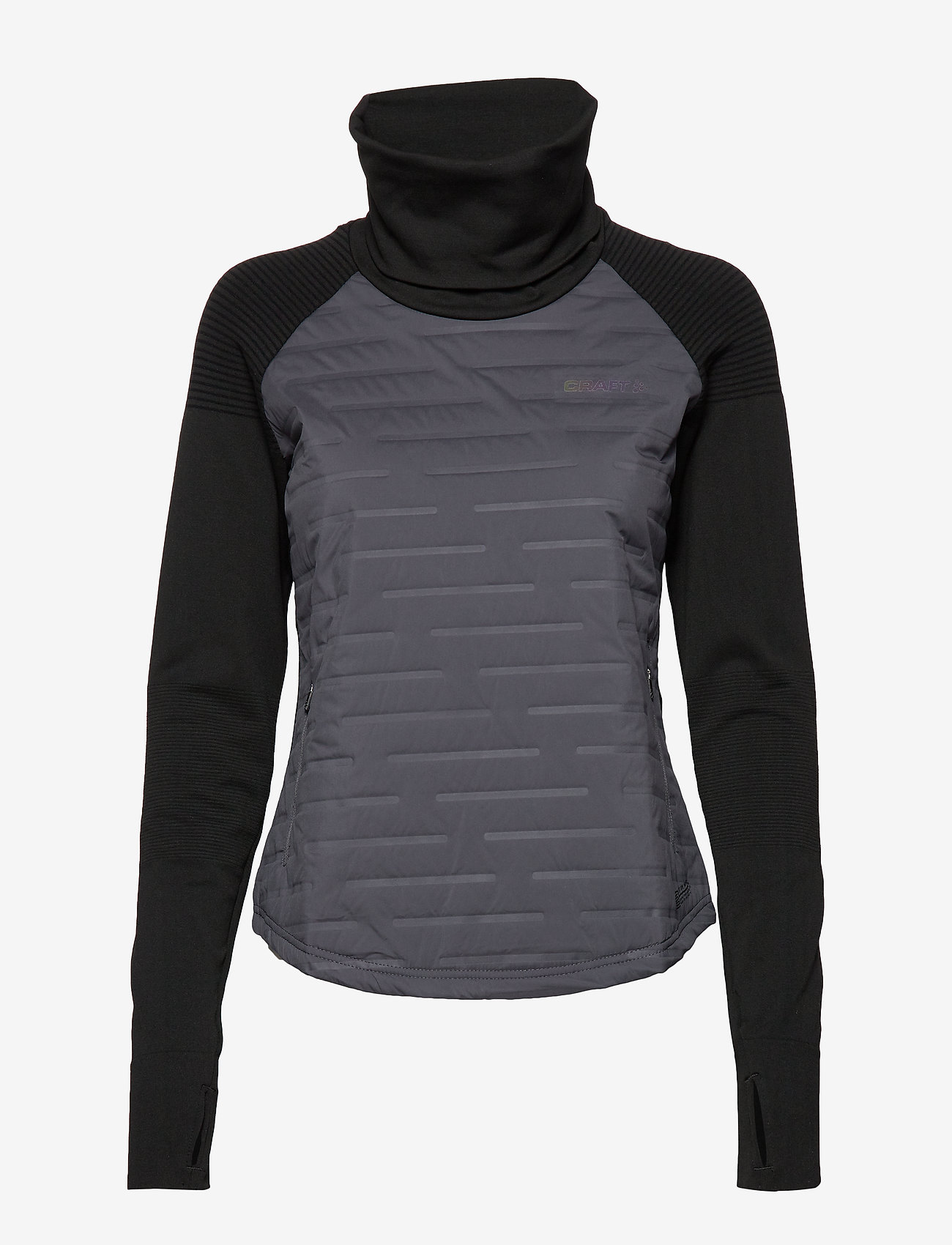 Craft - SUBZ SWEATER W - asphalt/black - 0