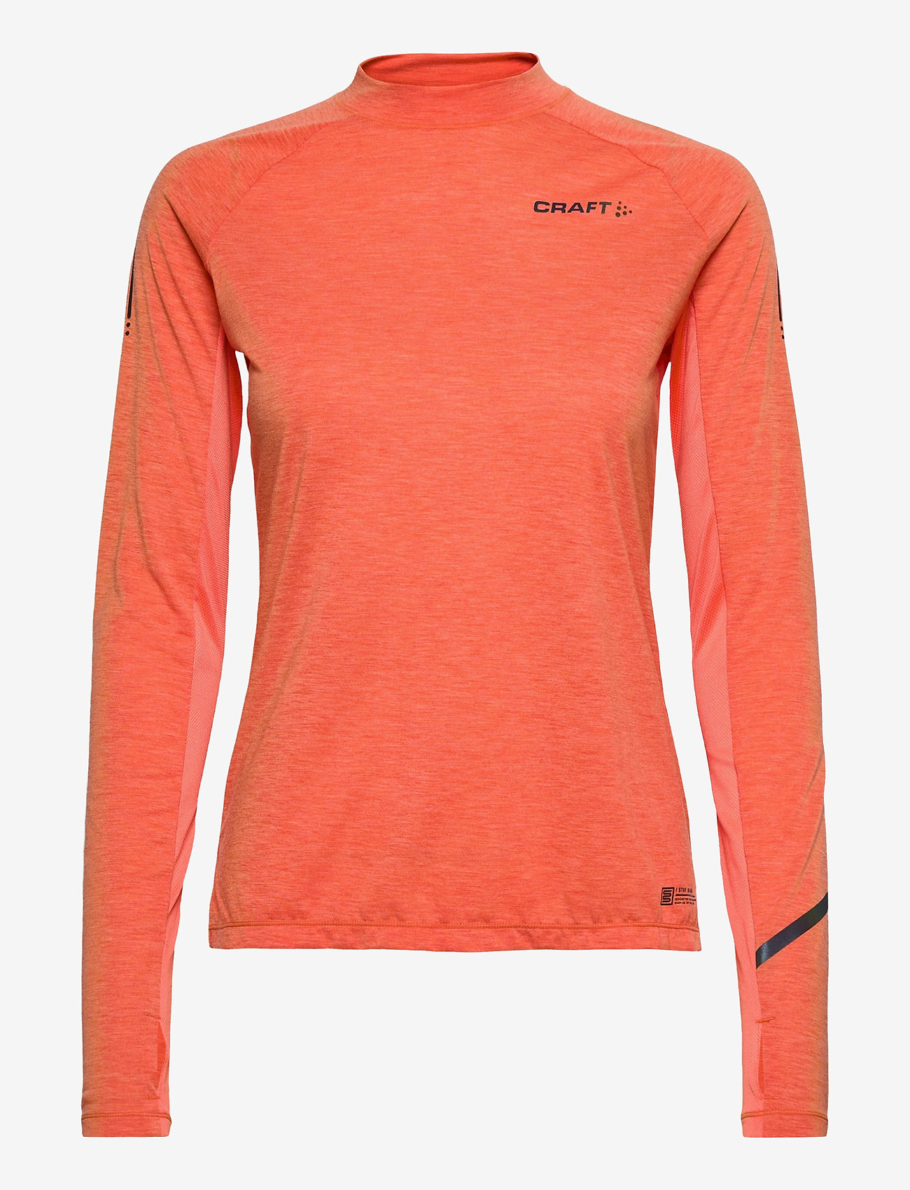 Craft - SUBZ LS WOOL TEE W - trace melange - 0