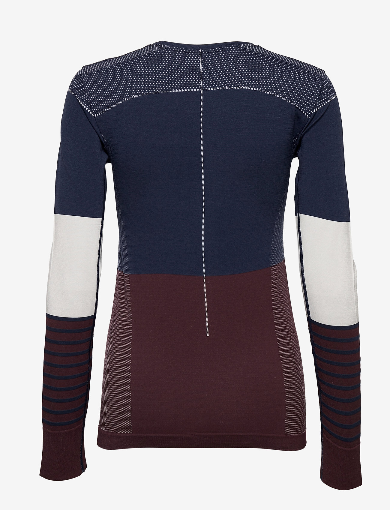 Craft - FUSEKNIT COMFORT BLOCKED RN LS W - beat/peak - 1