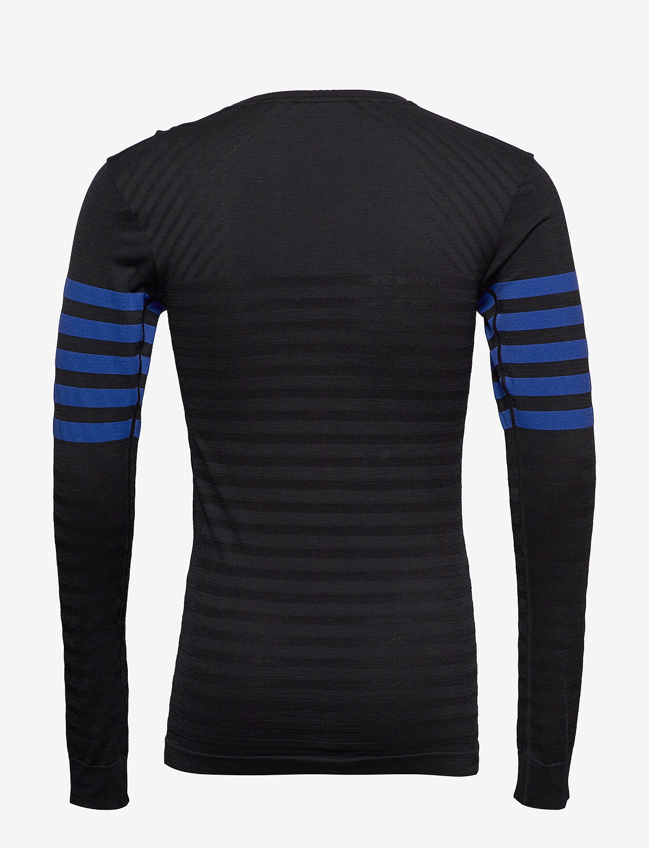 Craft - FUSEKNIT COMFORT BLOCKED RN LS M - black/burst - 1