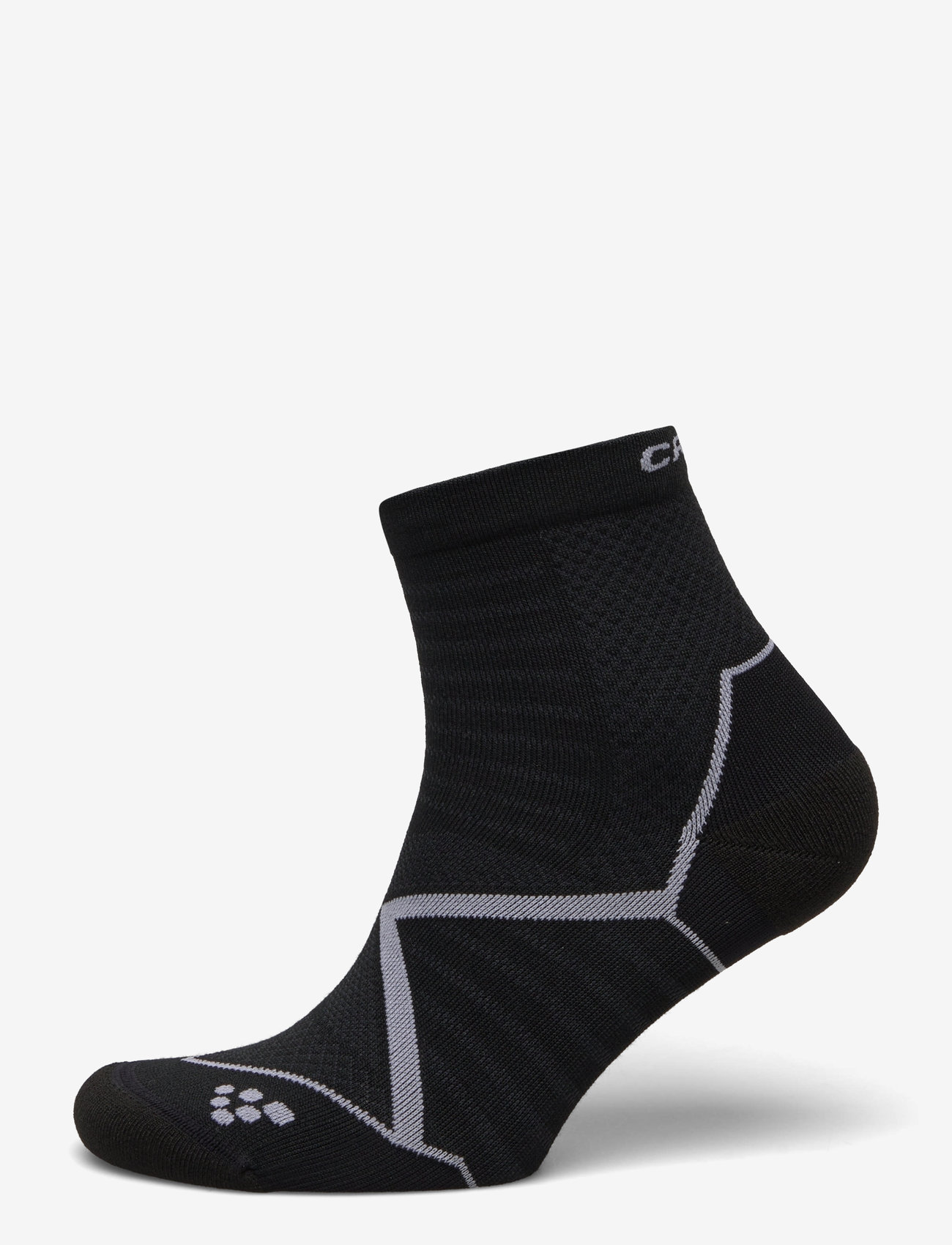 Craft - WOOL RUN WARM SOCK - geschenke unter chf 30 - black/white - 0