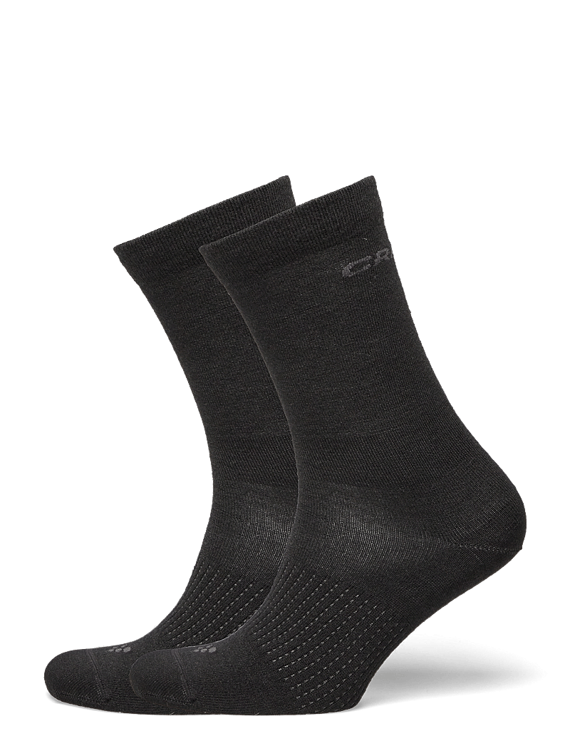 Craft - CORE WOOL LINER SOCK 2-PACK - black - 0