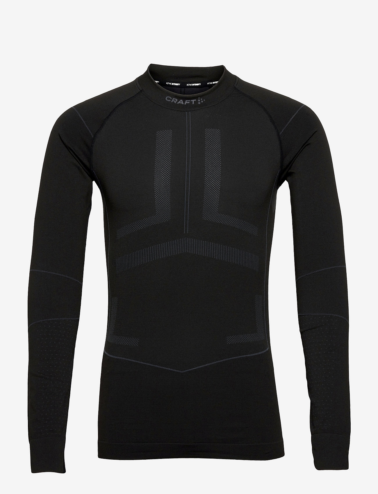 Craft - Active Intensity Cn Ls M - funktionsunterwäsche - oberteile - black/asphalt - 0