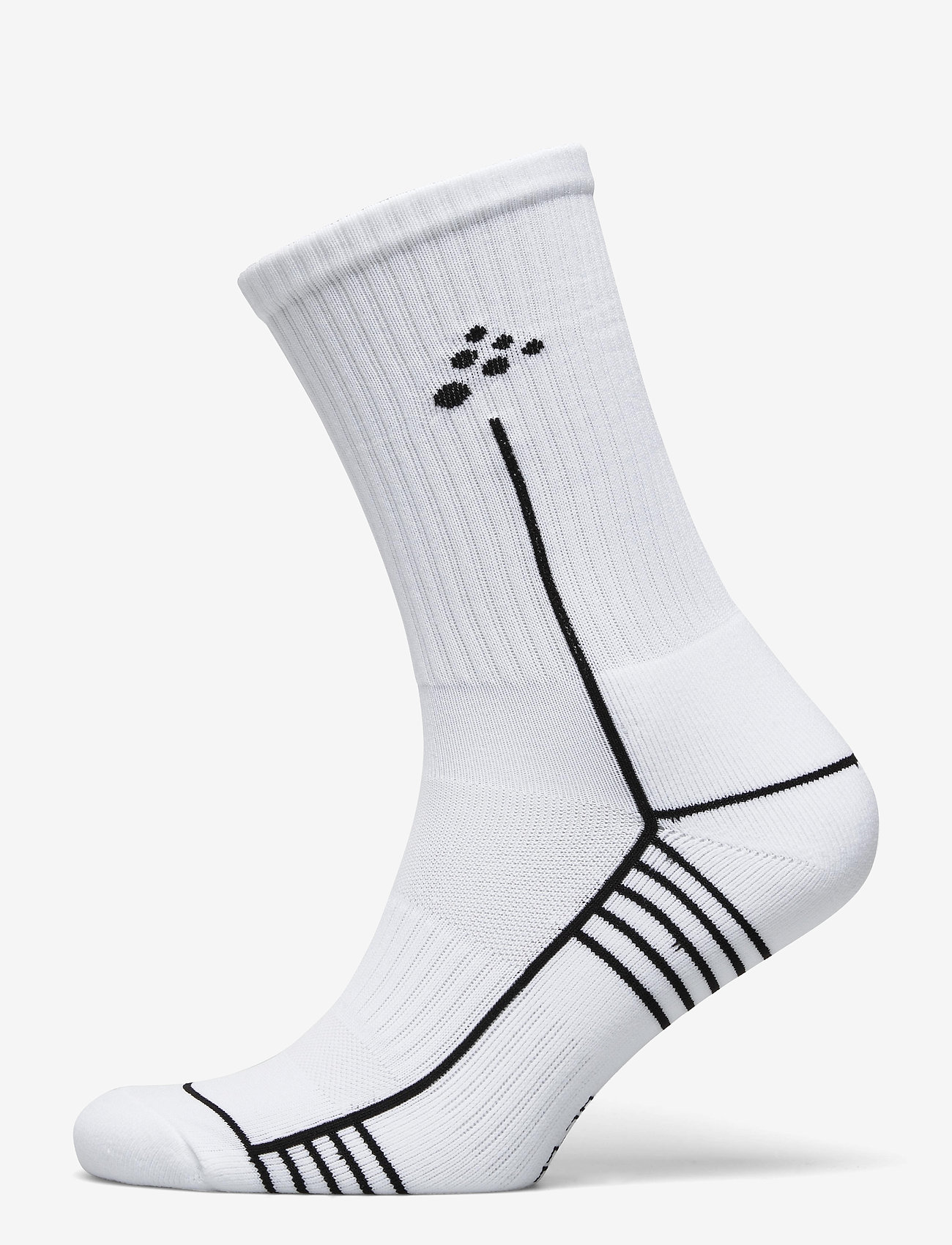Craft - Progress Mid Sock - løbeudstyr - white - 0