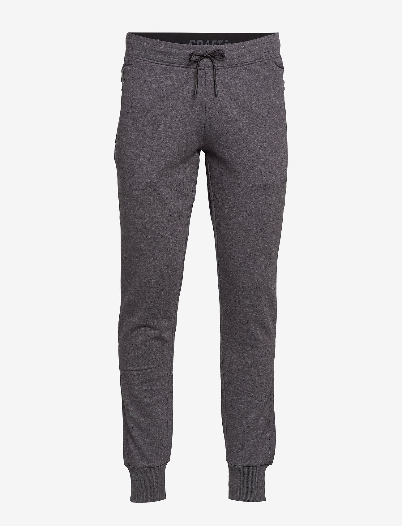 Craft - SLIM JOOGER M - dk grey melange - 0