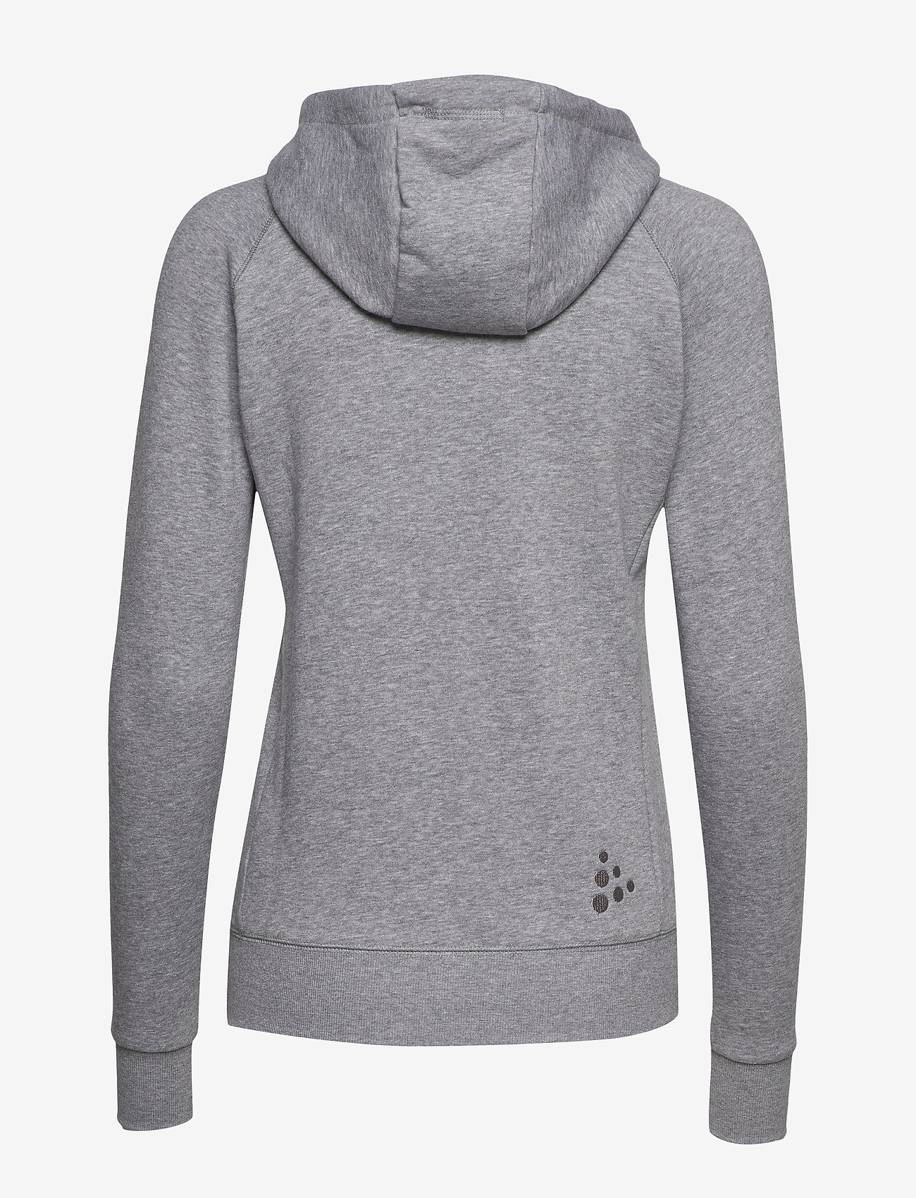 Craft - OVERHEAD LOGO HOODY W - grey melange - 1