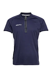 Craft - Pro Control Impact Polo M - oberteile & t-shirts - navy/white - 1
