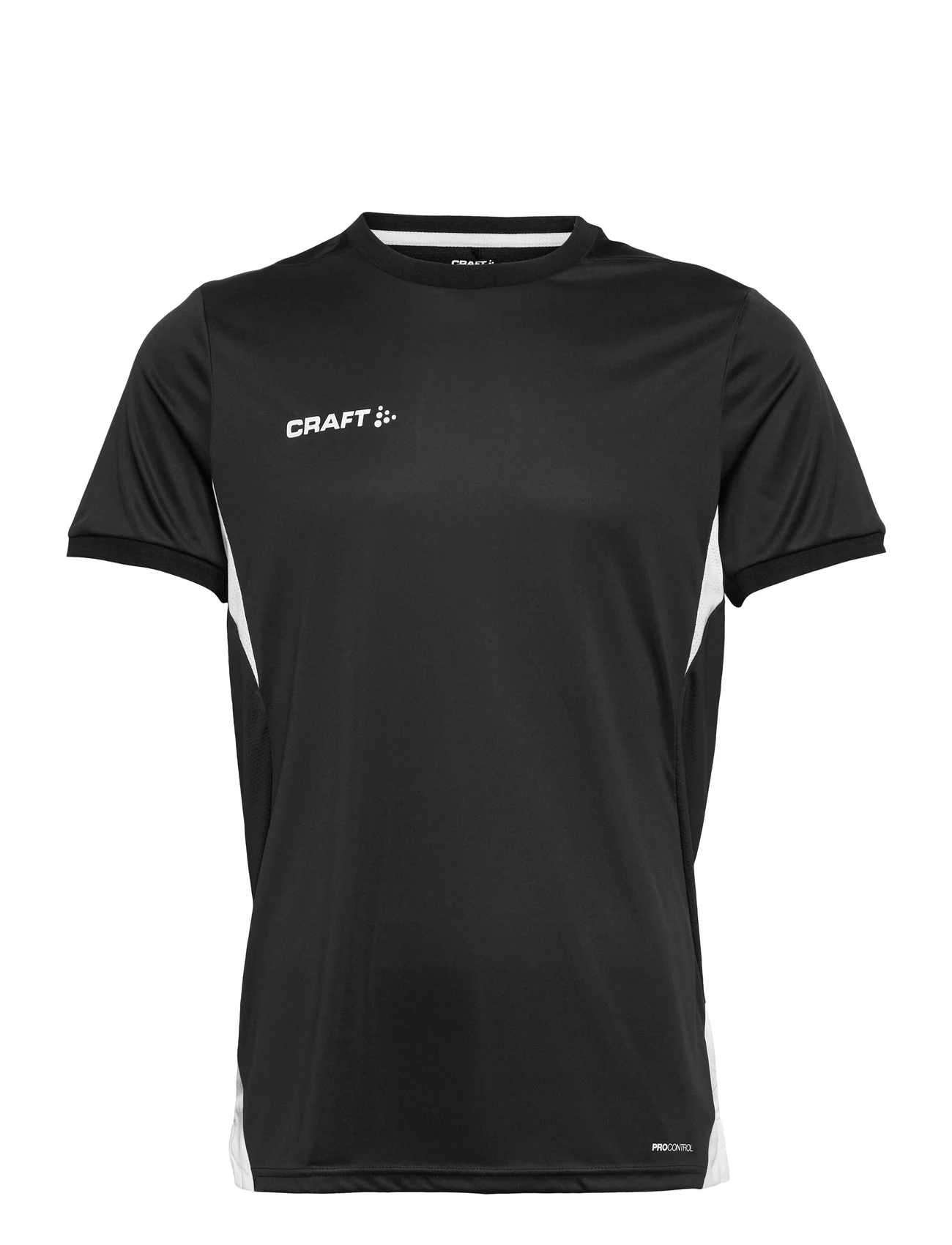 Craft - Pro Control Impact SS Tee M - short-sleeved t-shirts - black/white - 0