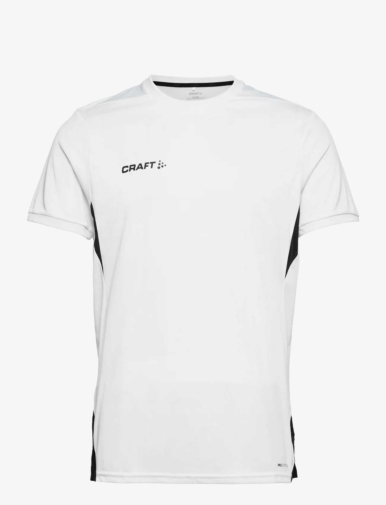 Craft - Pro Control Impact SS Tee M - t-shirts - white/black - 1