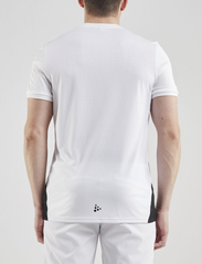Craft - Pro Control Impact SS Tee M - t-shirts - white/black - 3