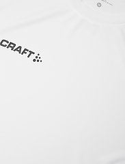 Craft - Pro Control Impact SS Tee M - t-shirts - white/black - 4