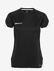 Craft - Pro Control Impact SS Tee W - t-skjorter - black/white - 1