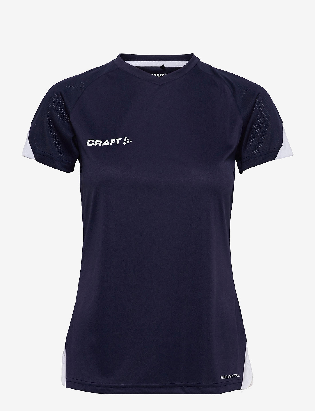 Craft - Pro Control Impact SS Tee W - t-shirts - navy/white - 1