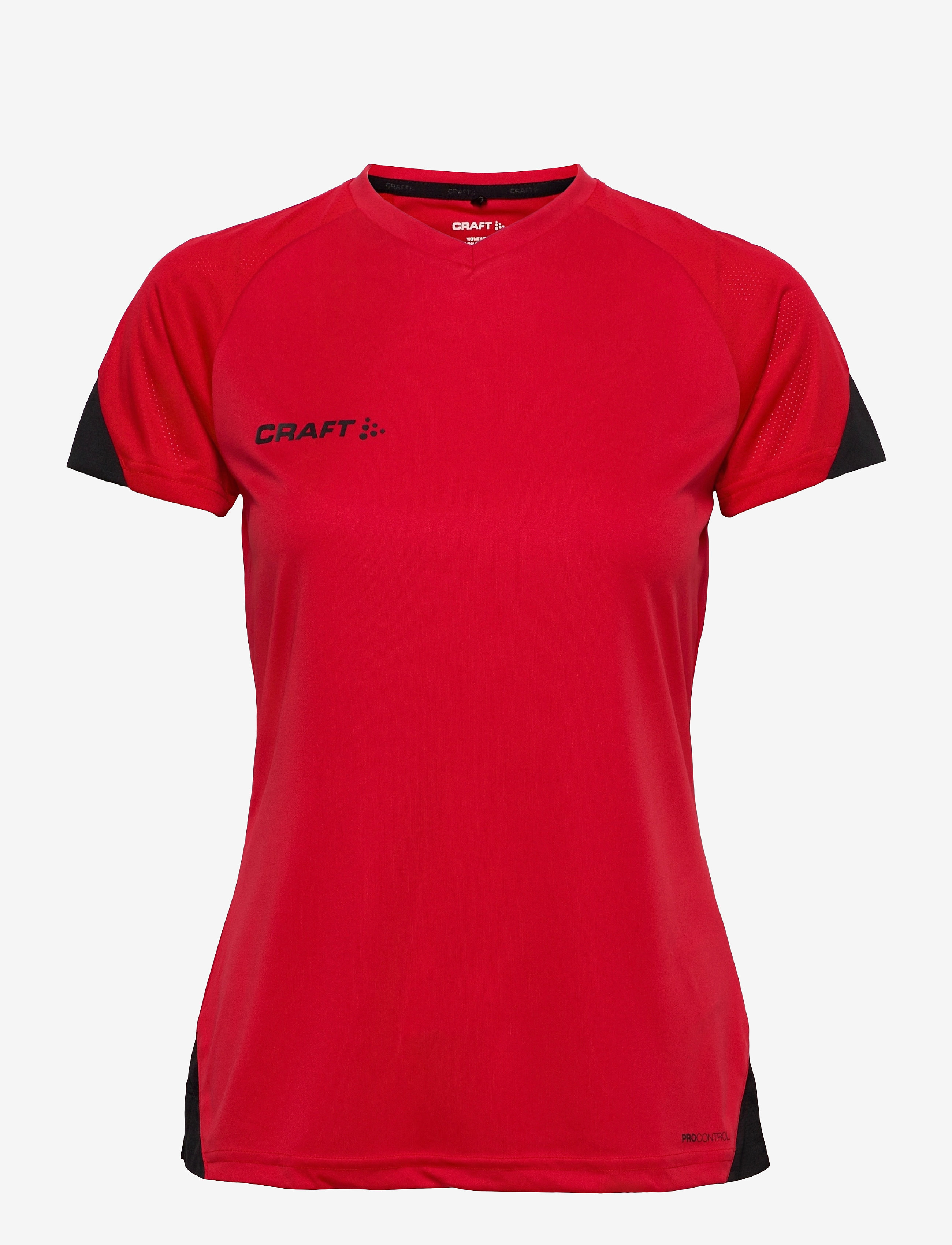 Pro Control Impact SS Tee W - RED/BLACK