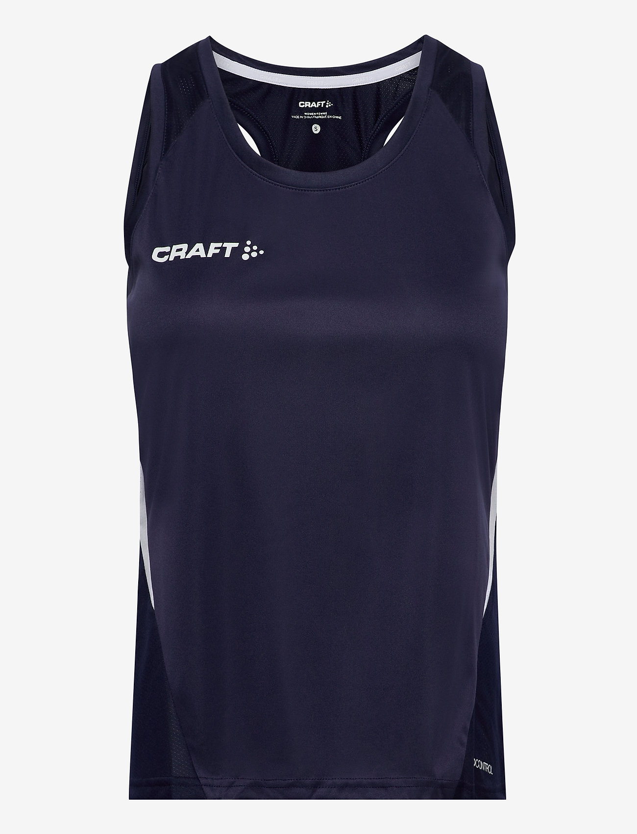 Pro Control Impact Singlet W - NAVY/WHITE