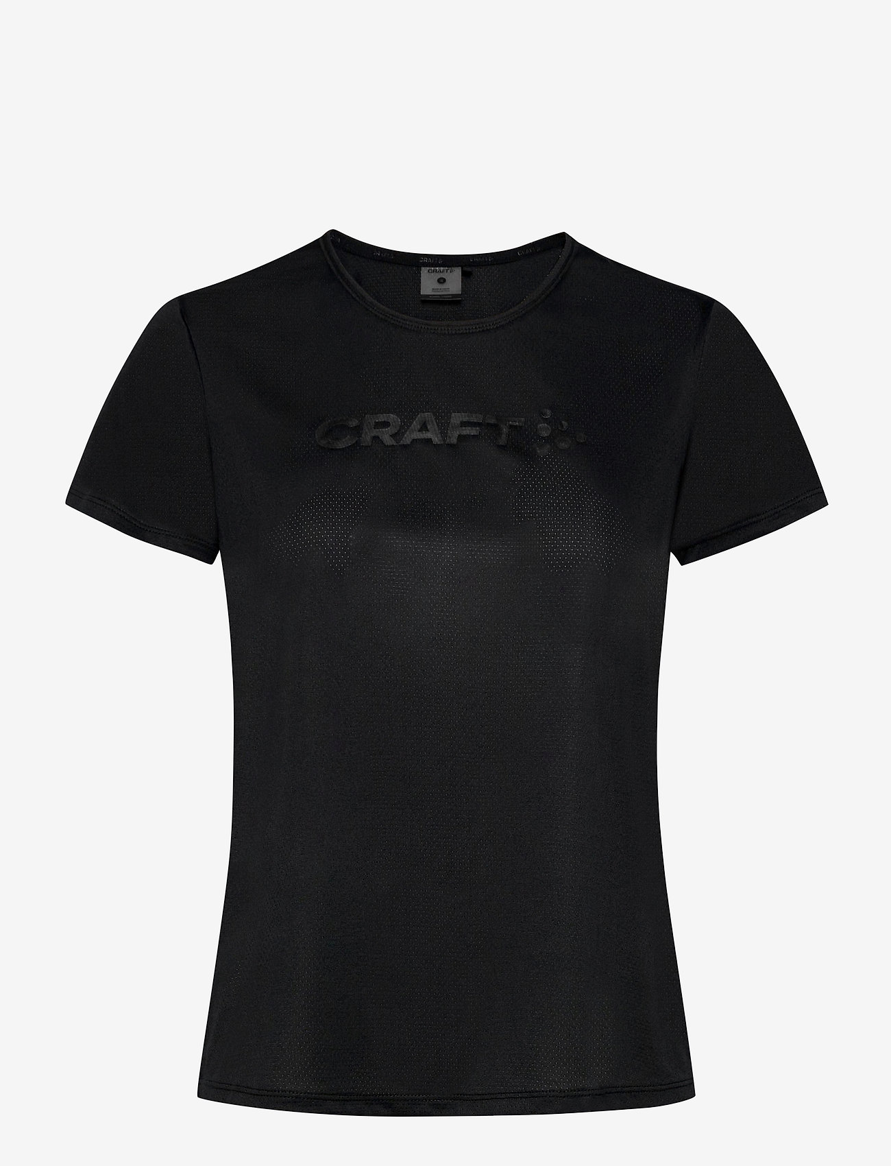 Craft - CORE ESSENCE SS MESH TEE W - t-shirts - black - 0