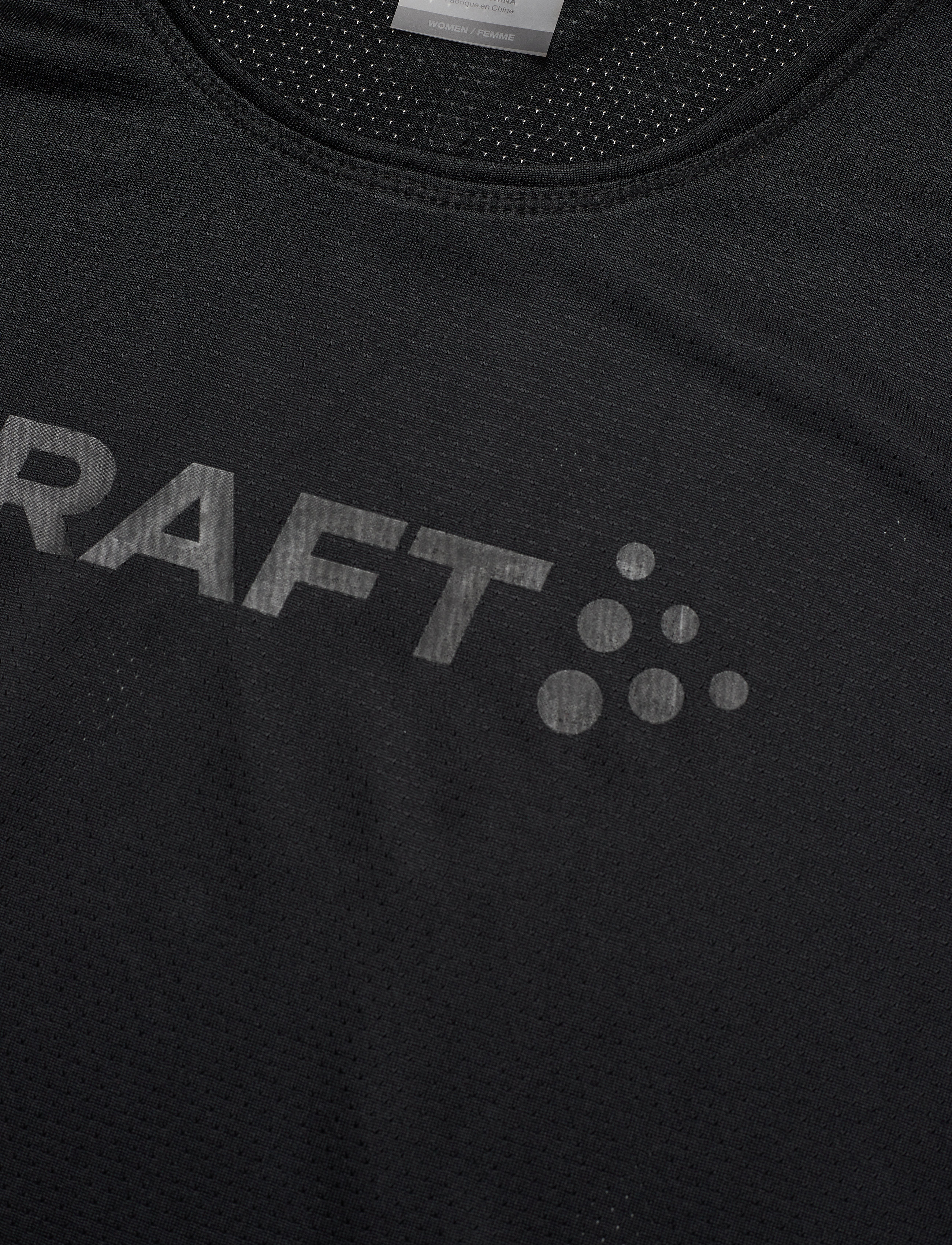 Craft - CORE ESSENCE SS MESH TEE W - black - 2